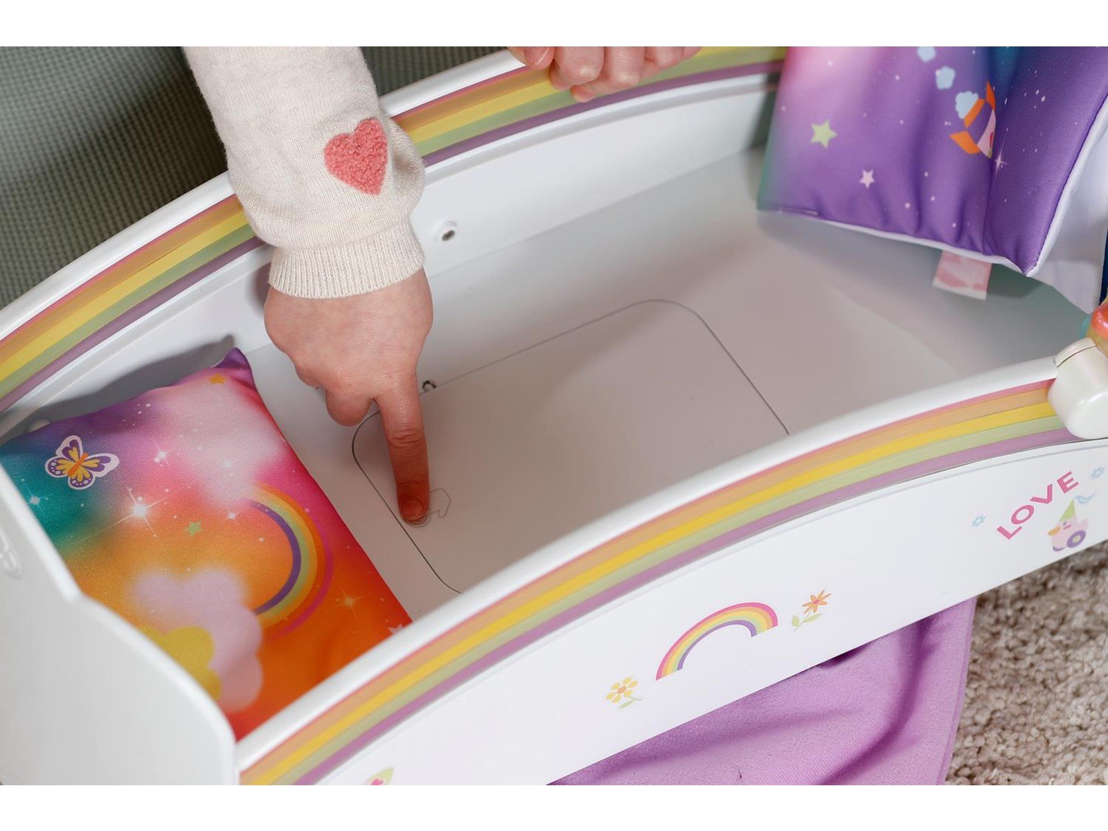 Baby Born Rainbow Bed