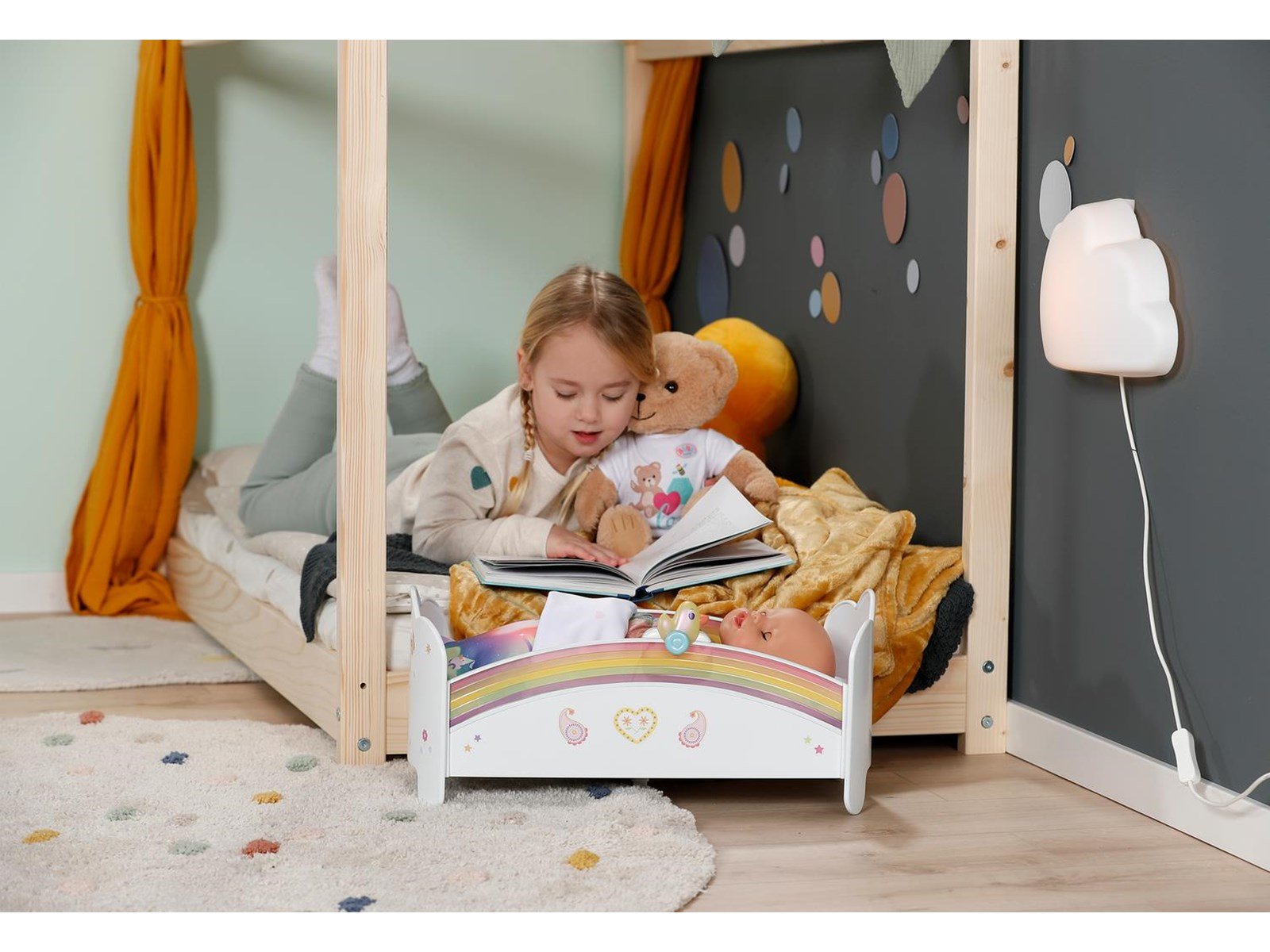 Baby Born Rainbow Bed