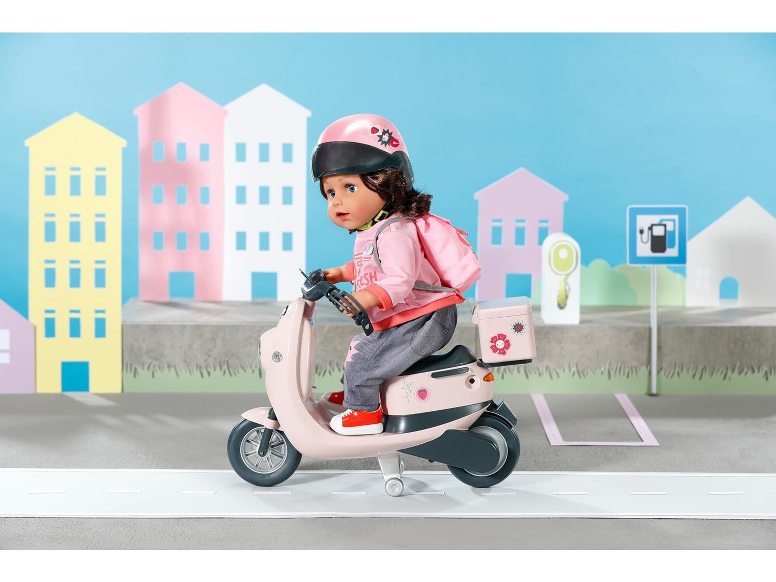 Baby Born E-Scooter for dolls with remote control