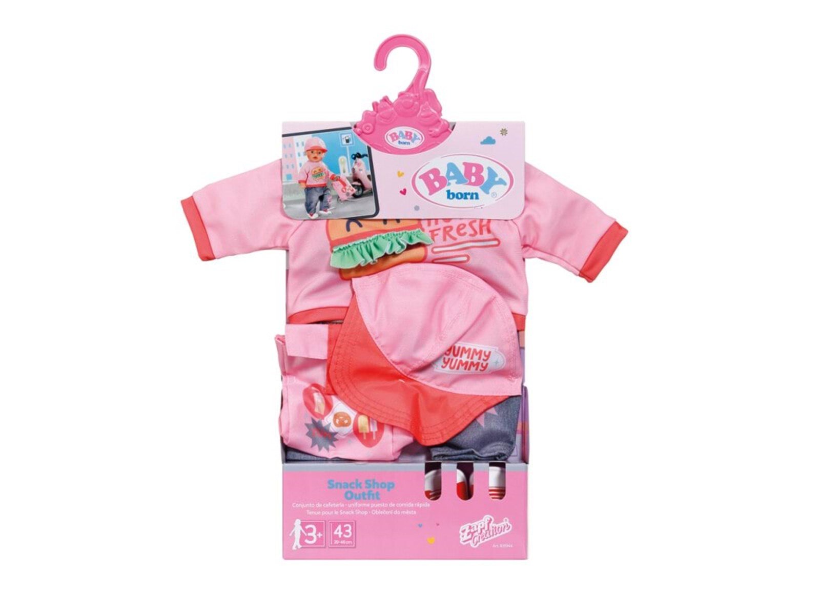 Baby Born Snack Shop Outfit 43 cm