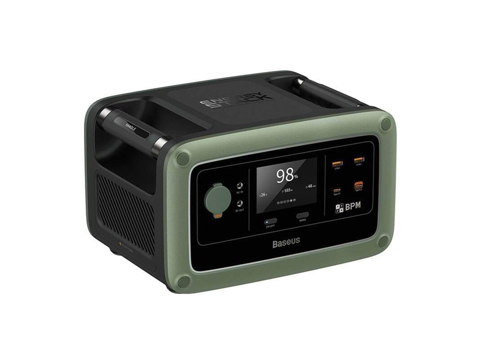 Baseus Portable Power Station Energy Stack 600W Green