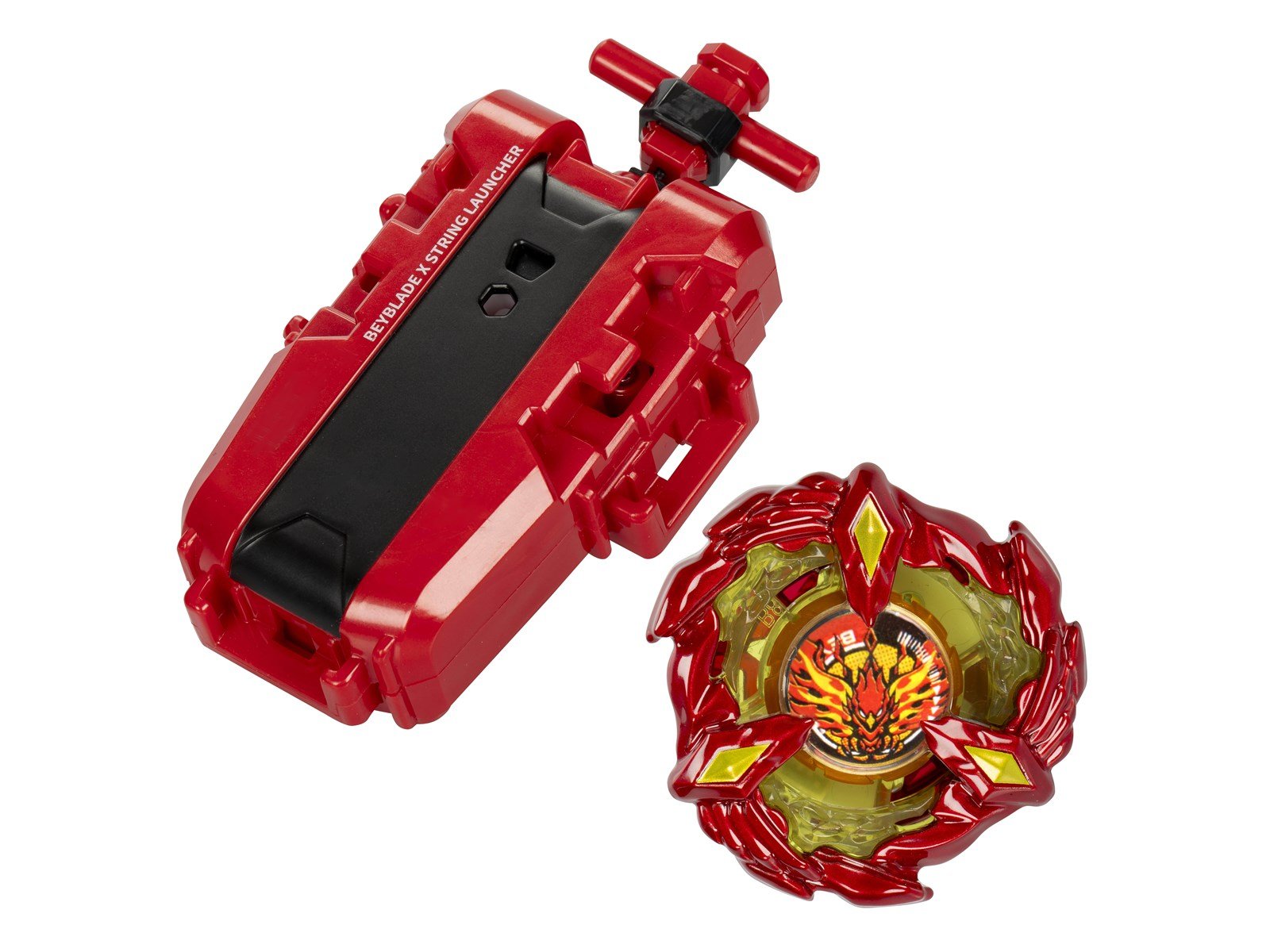 Beyblade X Soar Phoenix 9-60GF Deluxe String Launcher Set