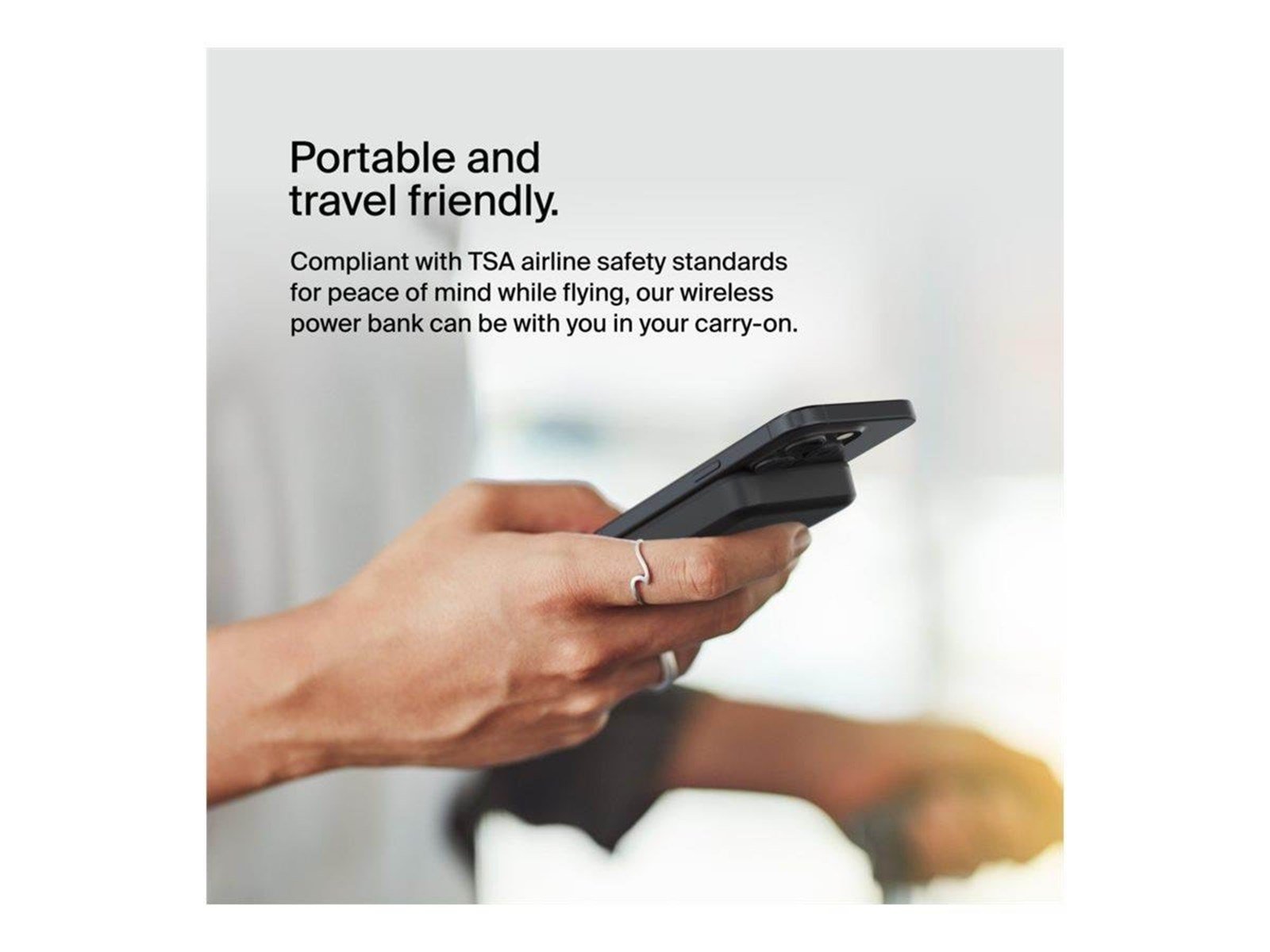 Belkin wireless power bank - magnetic with Qi2 - 24 pin USB-C - 15 Watt