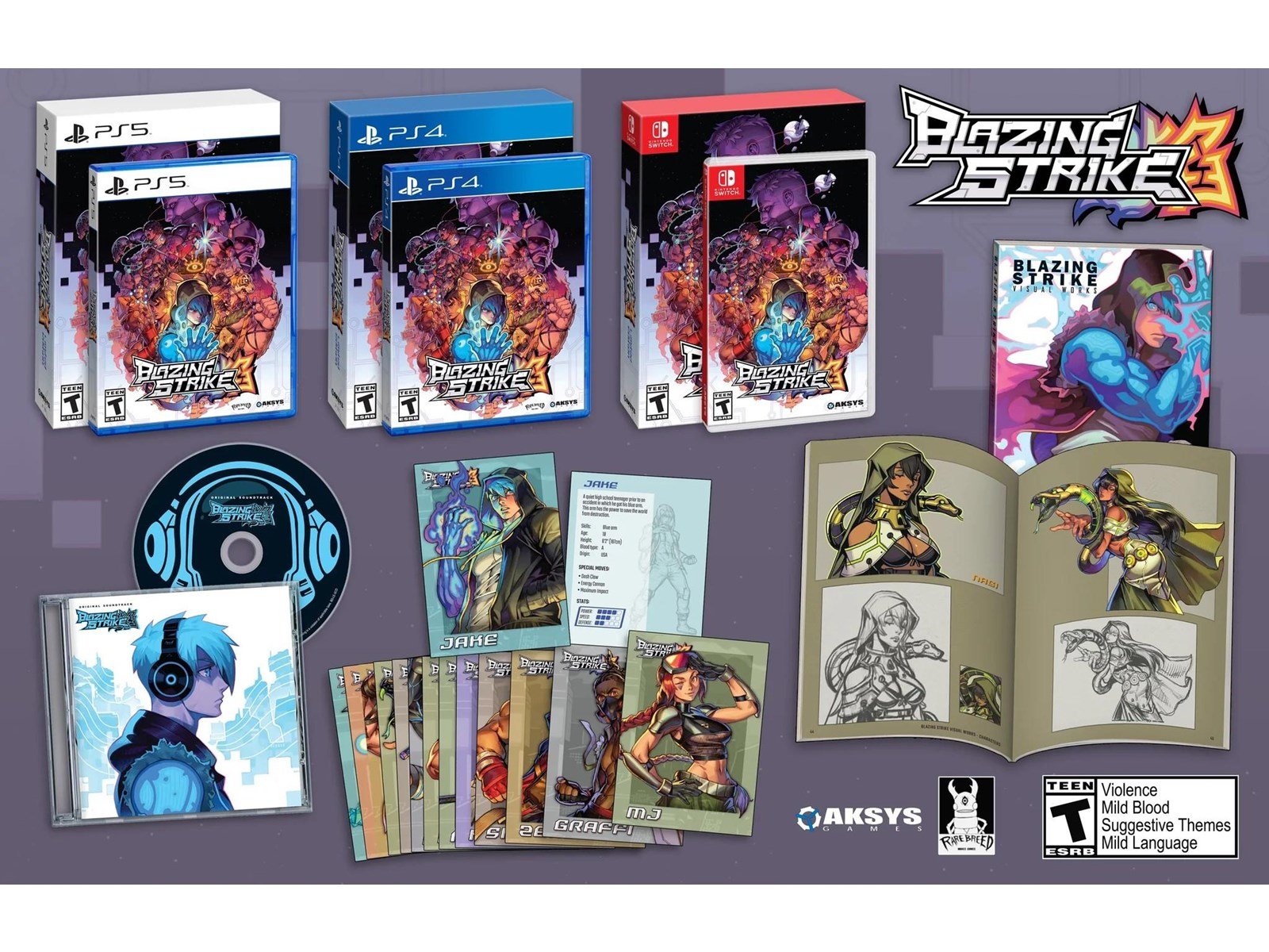 Blazing Strike (Limited Edition) - Sony PlayStation 5 - Fighting - PEGI 12