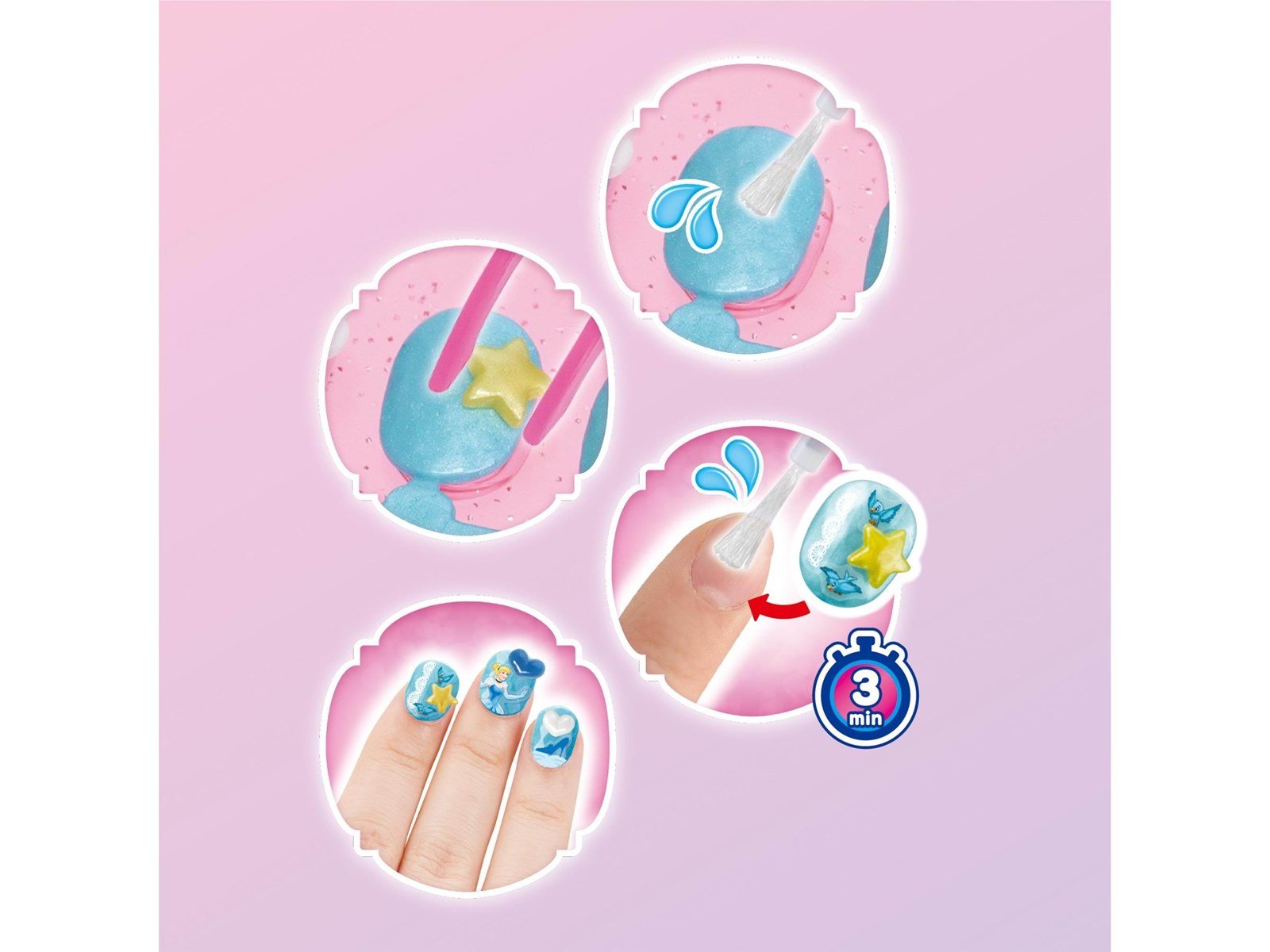 Aquabeads Nail Studio Disney Princess