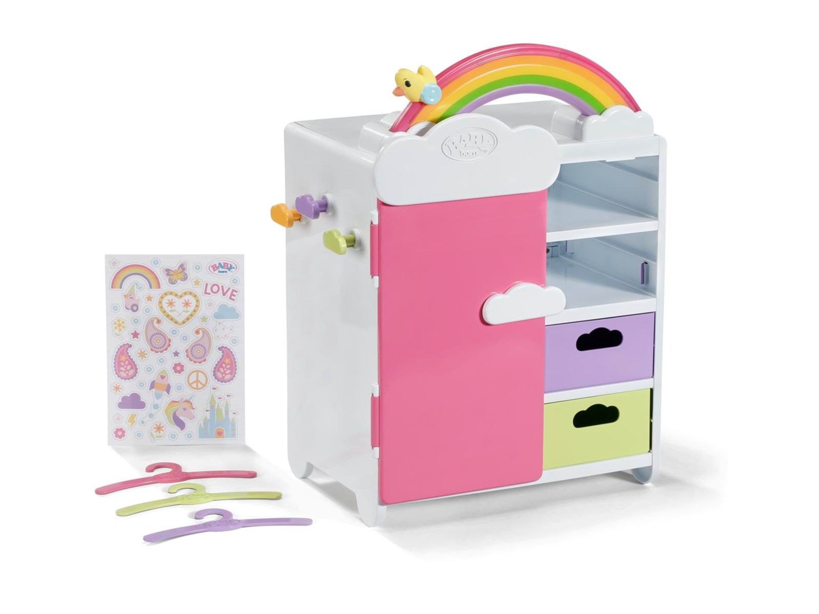 Baby Born Rainbow Wardrobe