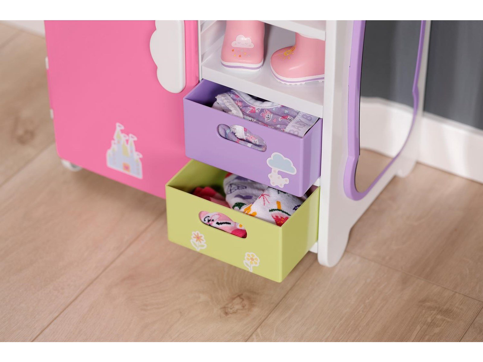 Baby Born Rainbow Wardrobe