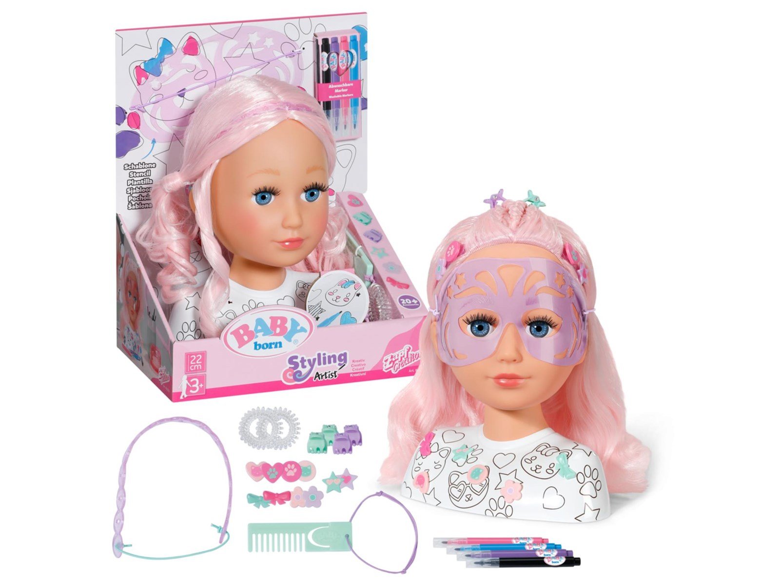 Baby Born Styling Head Artist