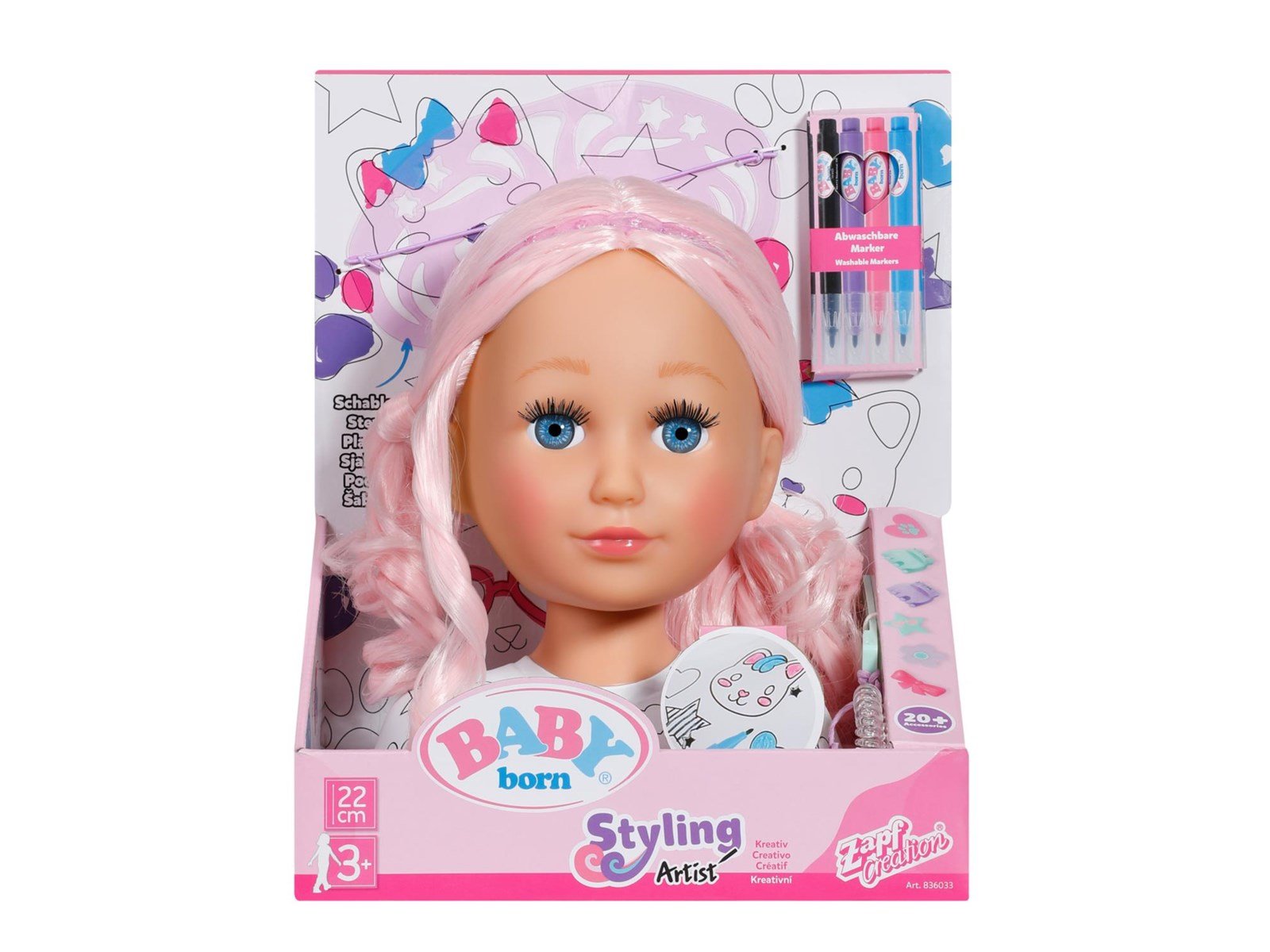 Baby Born Styling Head Artist