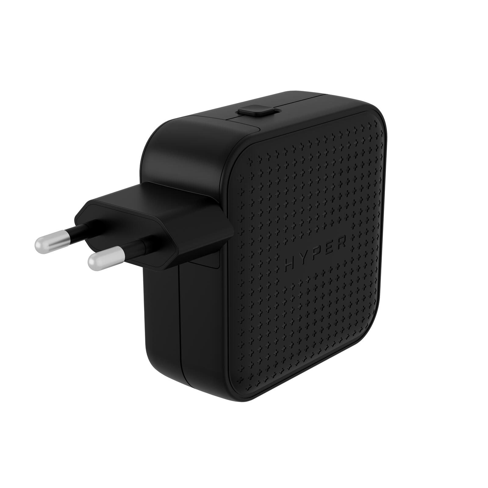 Hyper® HyperJuice 70W USB-C GaN Reise-Ladegerät (3C+1A) - Schwarz