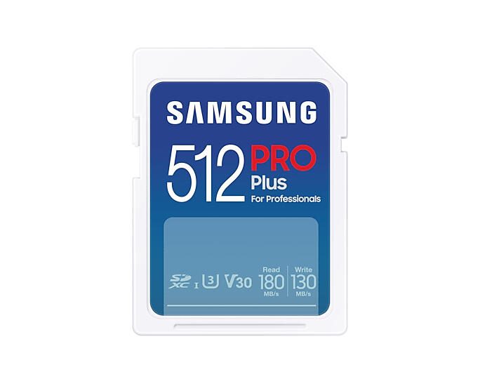 Samsung PRO Plus MB-SD512SB Speicherkarte 512 GB mit USB Kartenleser