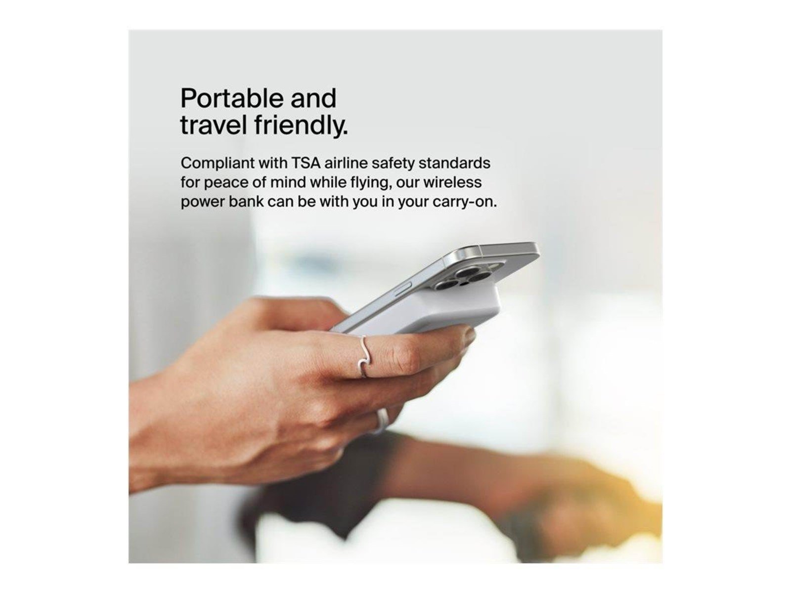 Belkin BoostCharge Pro wireless power bank - magnetic with Qi2 - magnetic 24 pin USB-C - 15 Watt