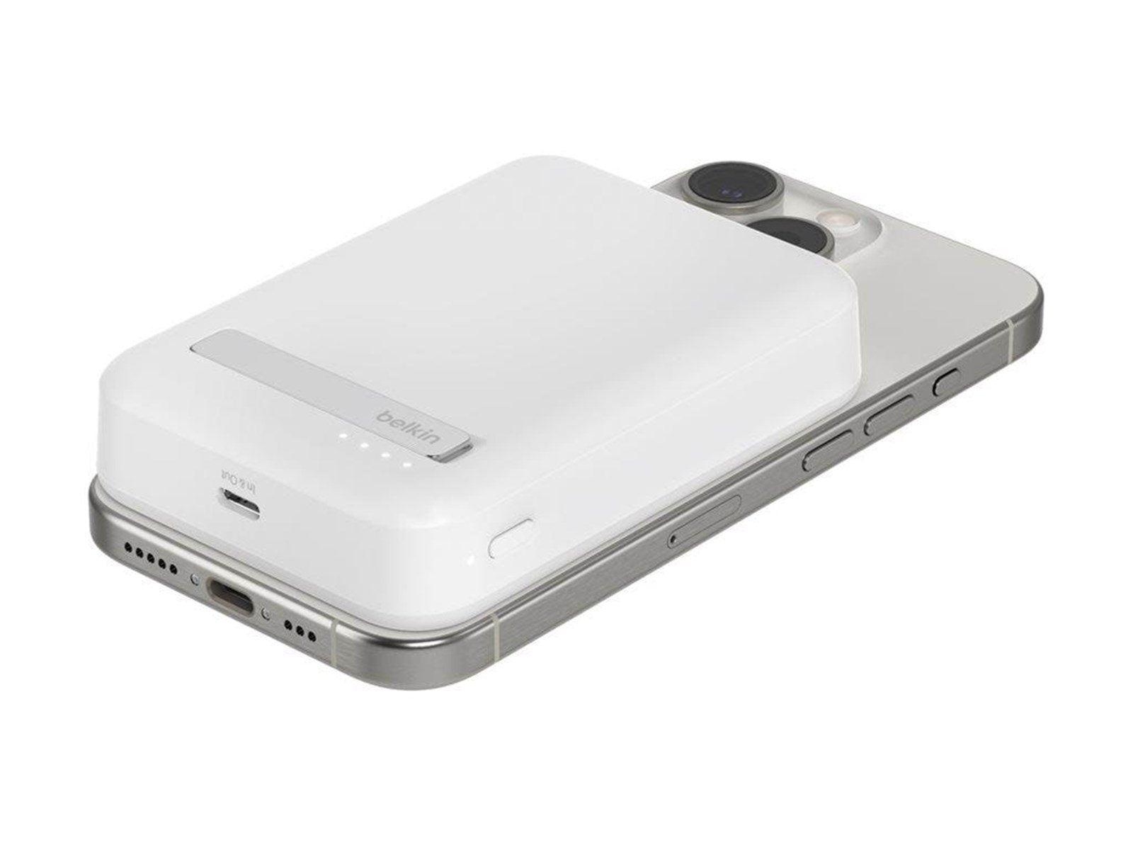 Belkin BoostCharge Pro wireless power bank - magnetic with Qi2 - magnetic 24 pin USB-C - 15 Watt