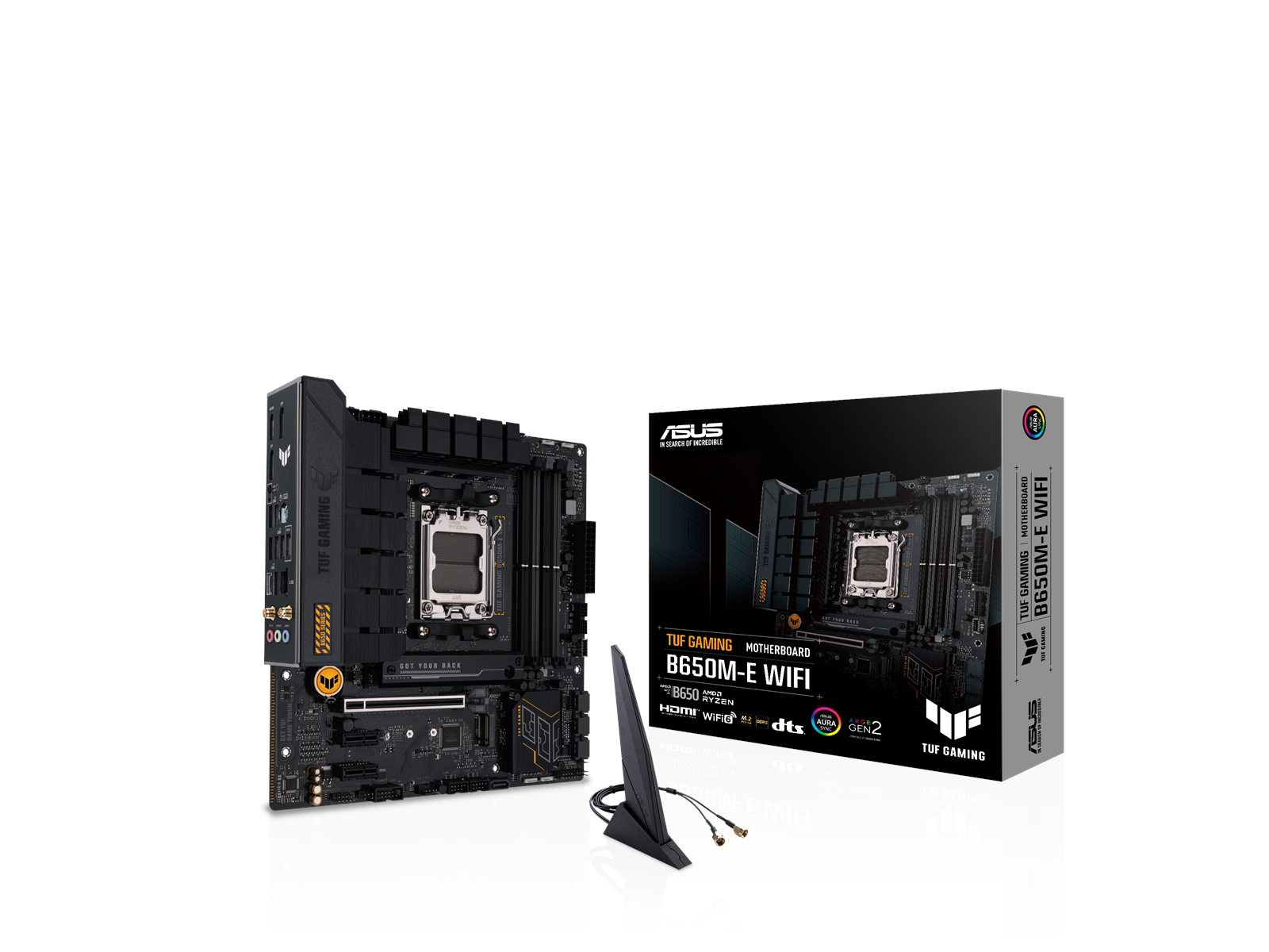 ASUS TUF GAMING B650M-E WIFI Mainboard - AMD B650 - AMD AM5 socket - DDR5 RAM - Micro-ATX