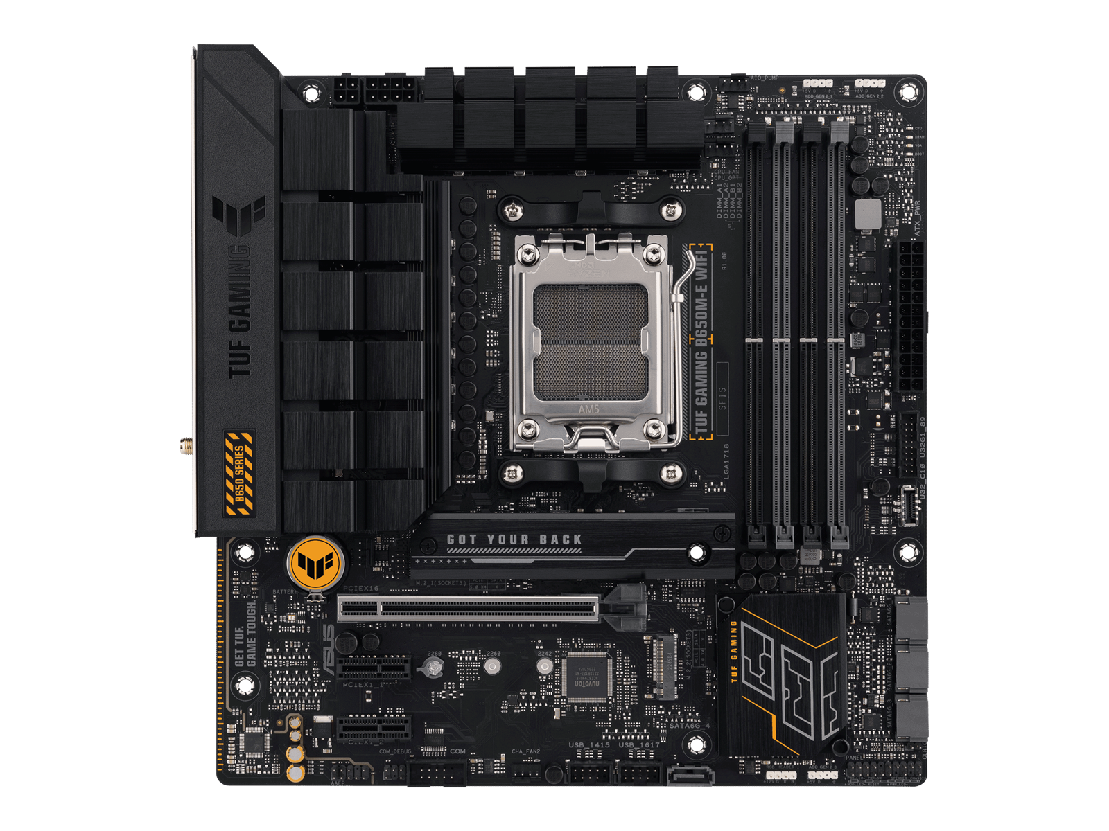 ASUS TUF GAMING B650M-E WIFI Mainboard - AMD B650 - AMD AM5 socket - DDR5 RAM - Micro-ATX
