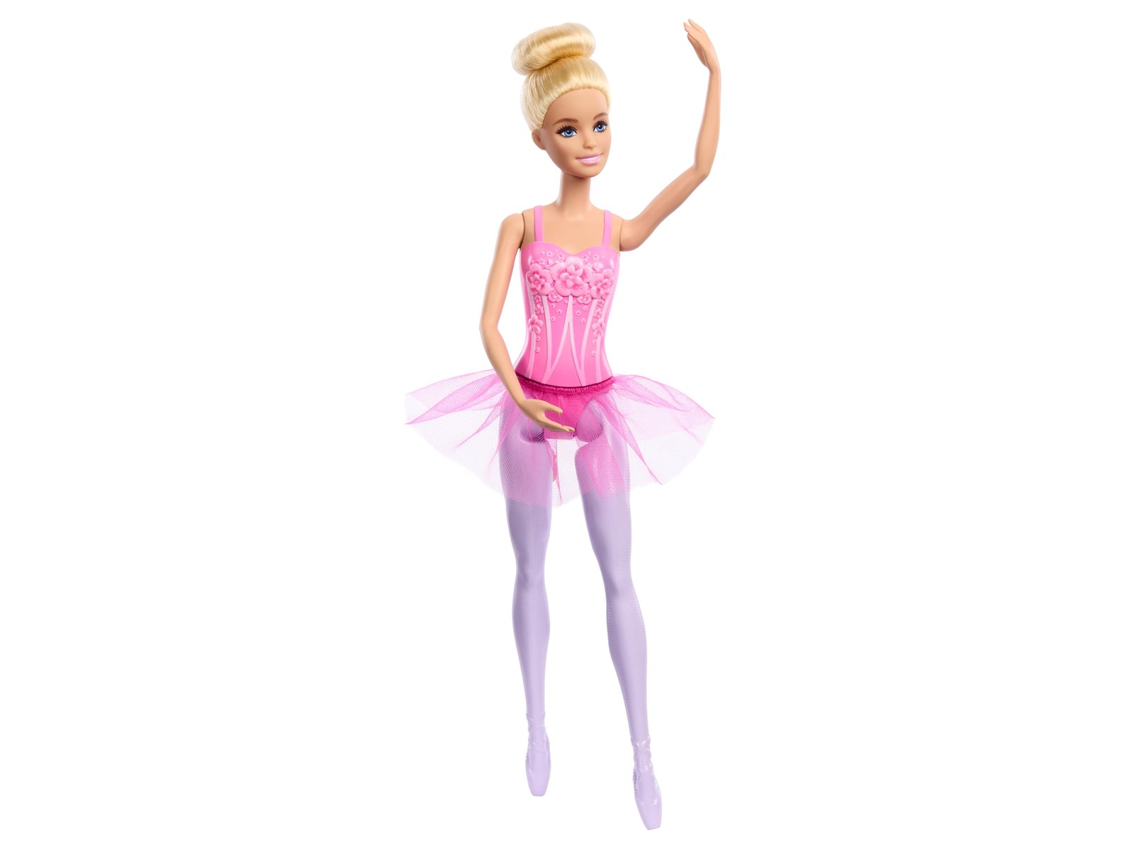 Barbie Ballerina Doll - Blonde Fashion Doll Wearing Purple Removable Tutu
