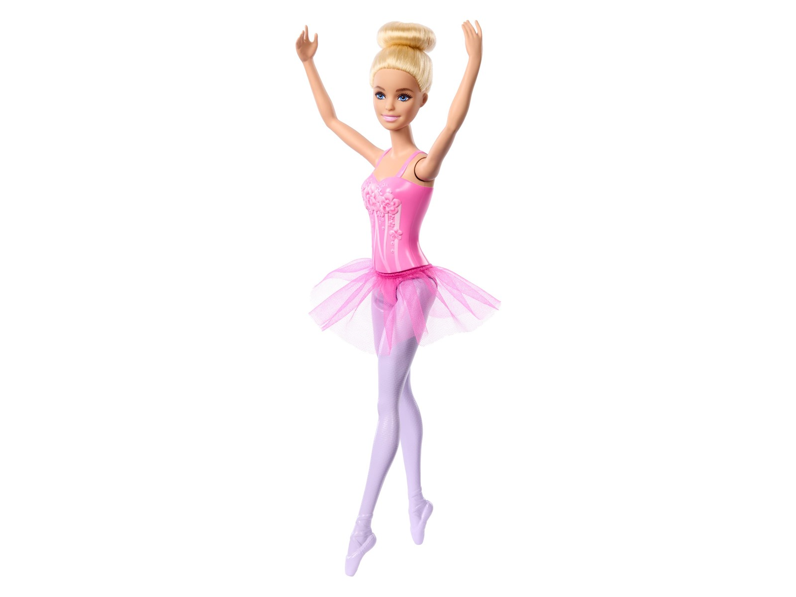 Barbie Ballerina Doll - Blonde Fashion Doll Wearing Purple Removable Tutu