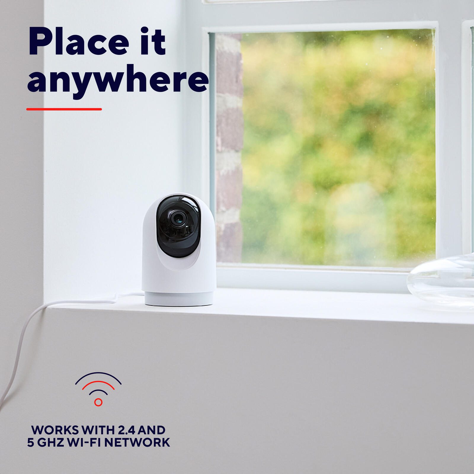 Trust Smart Home IPCAM-2700 360° Überwachungskamera - Weiß