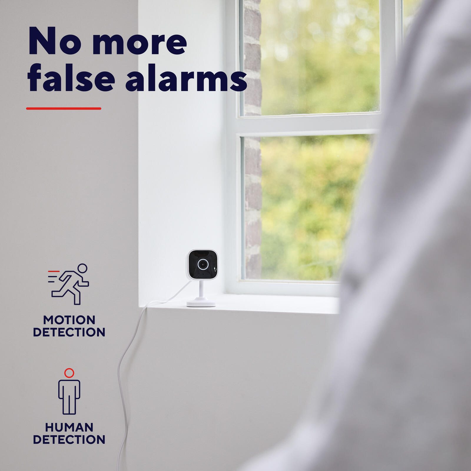 Trust Smart Home IPCAM-2900 Überwachungskamera - Weiß