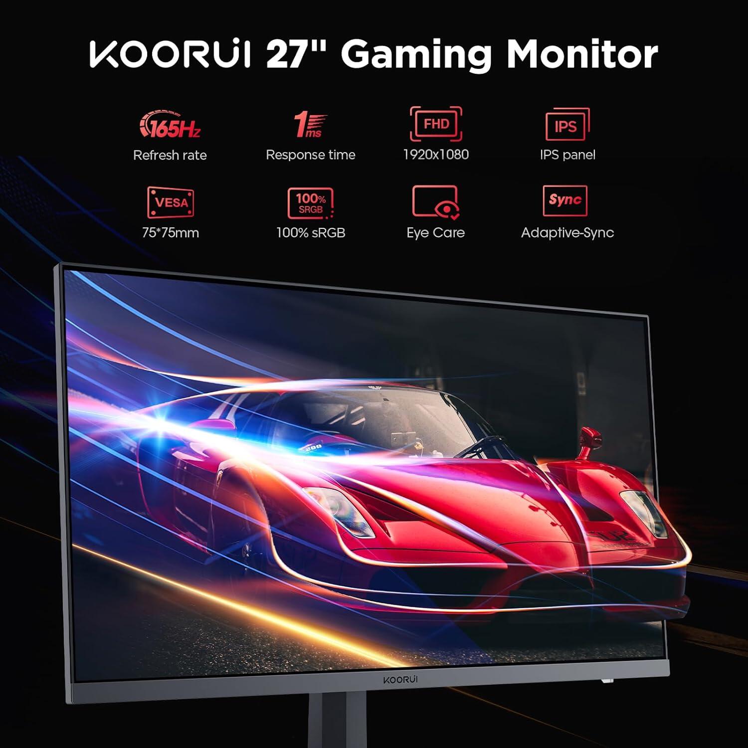 KOORUI GN06 Gaming Monitor 68,59 cm (27 Zoll)