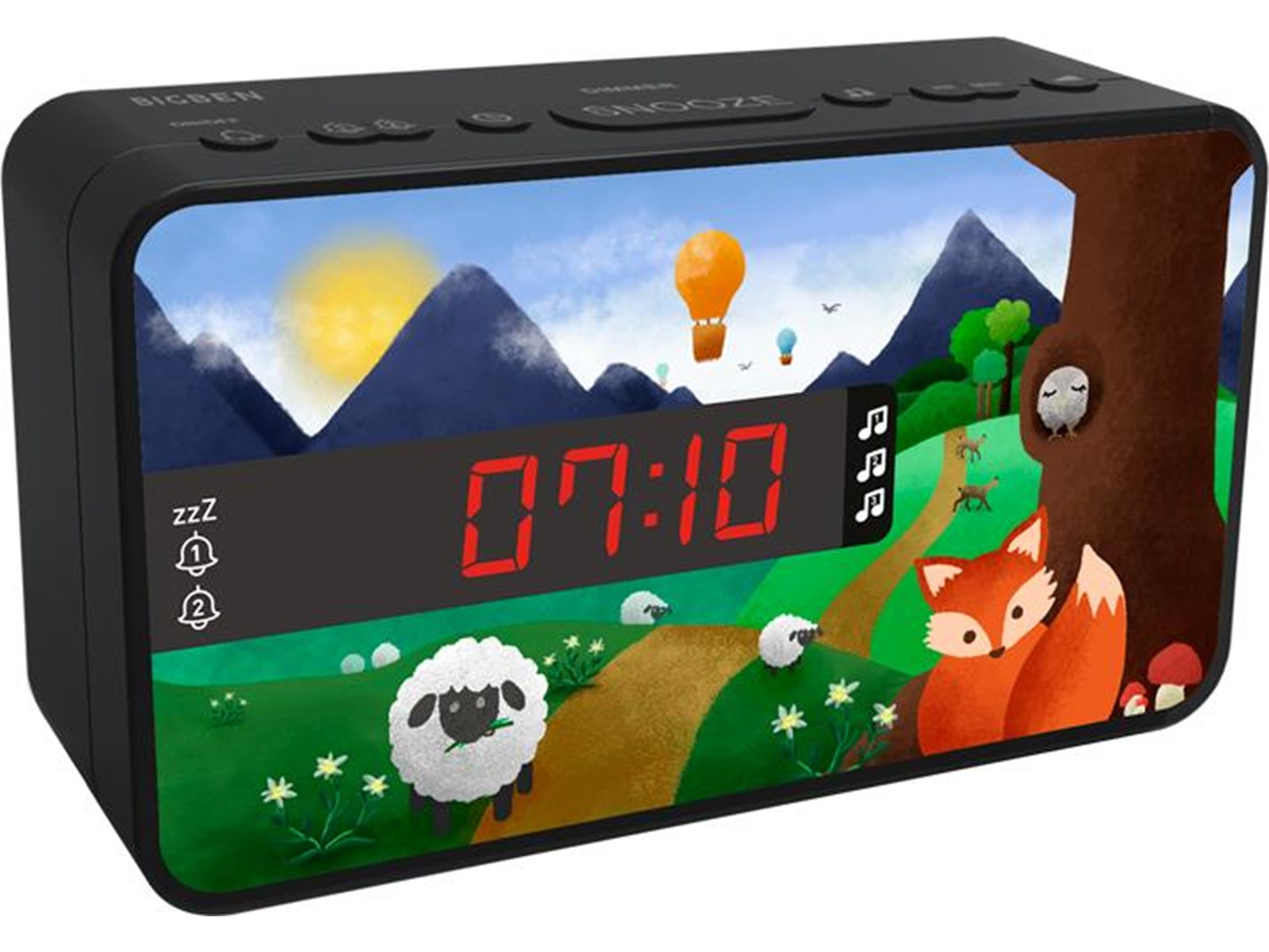 BigBen Interactive - DUAL ALARM CLOCK – R16STORIES BIGBEN KIDS - Wecker