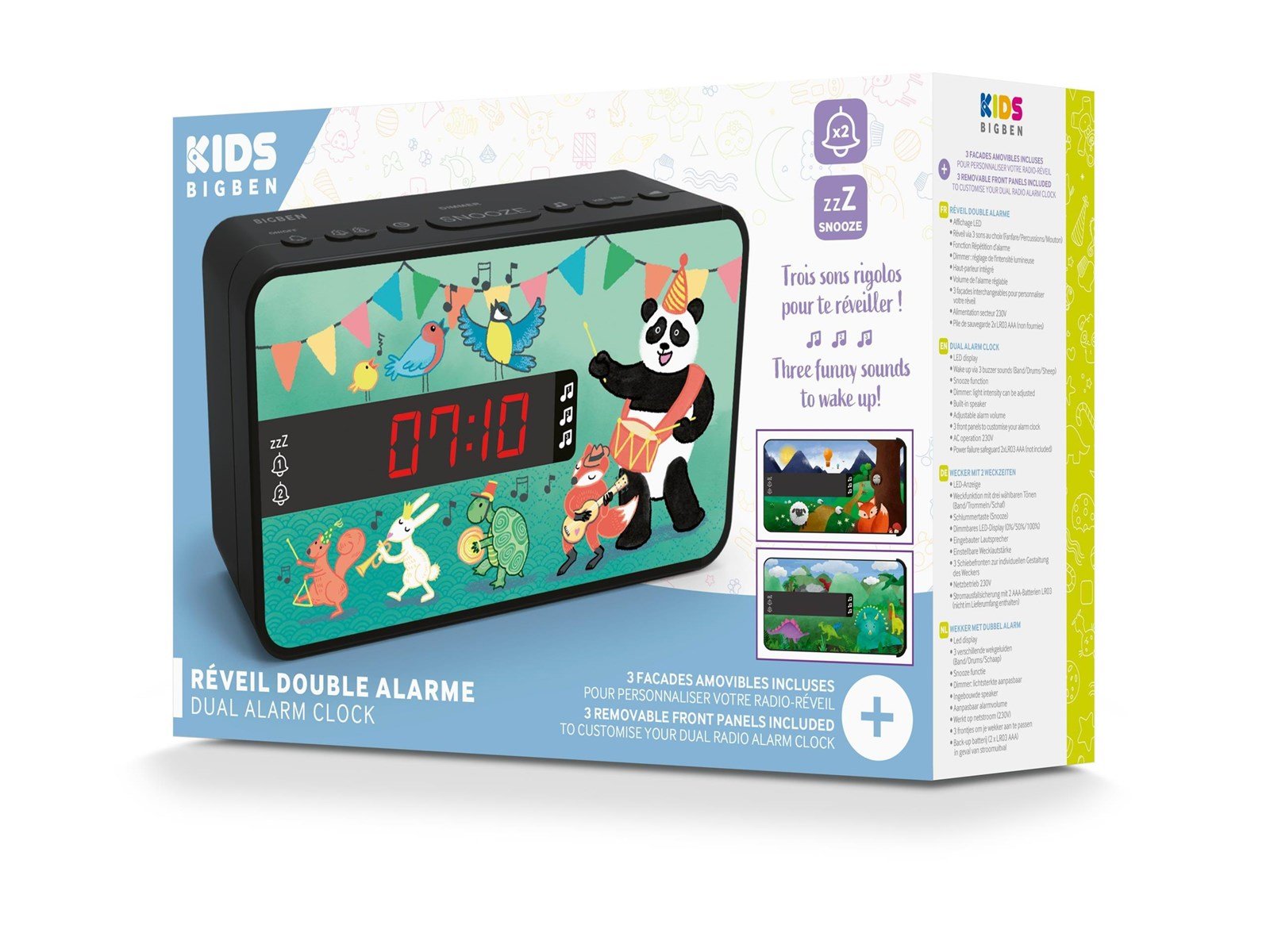 BigBen Interactive - DUAL ALARM CLOCK – R16STORIES BIGBEN KIDS - Wecker