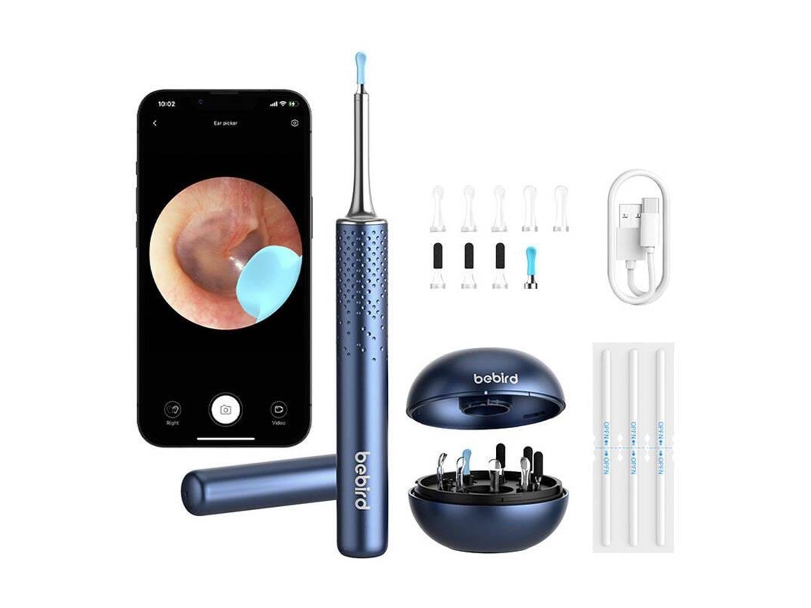 Bebird Smart Visual Ear-Clean Rod M9 S (blue)