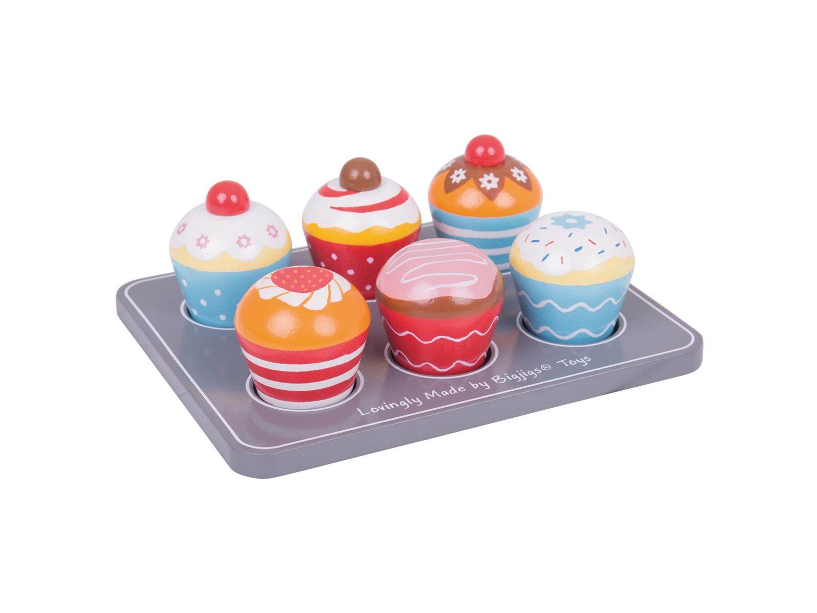 Bigjigs Wooden Muffin Set