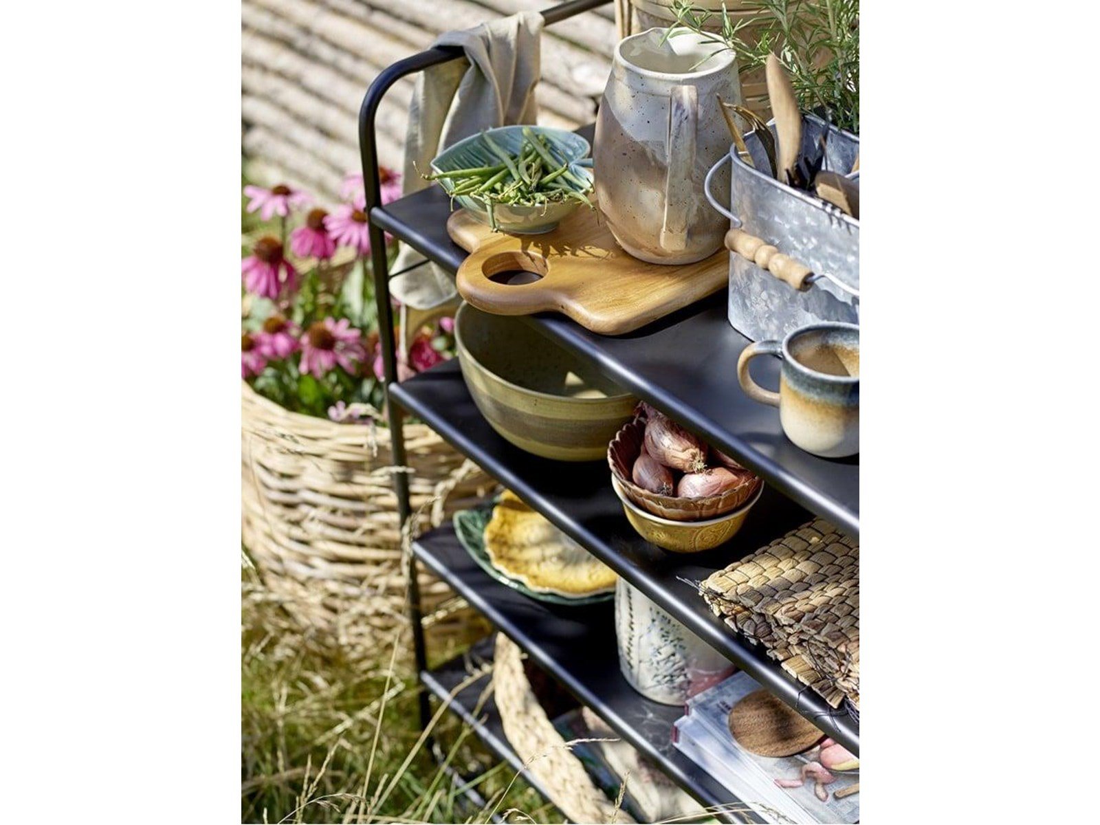 Bloomingville - Savanna Bowl - Green - Stoneware