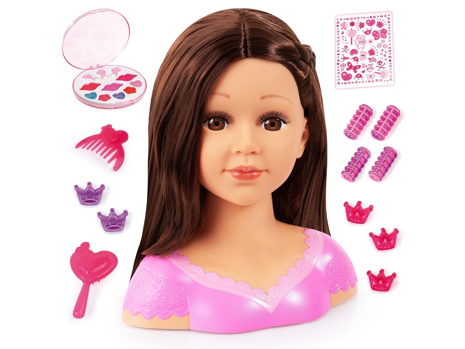 Bayer Design Charlene Super Model with Makeup - Styling Head 27 cm