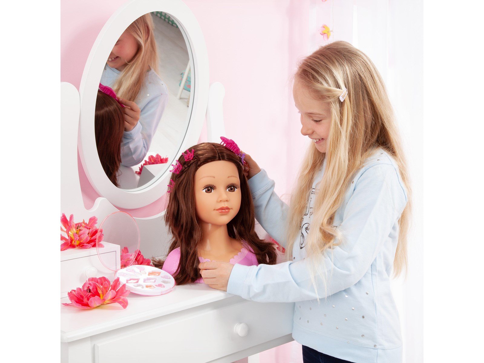 Bayer Design Charlene Super Model with Makeup - Styling Head 27 cm