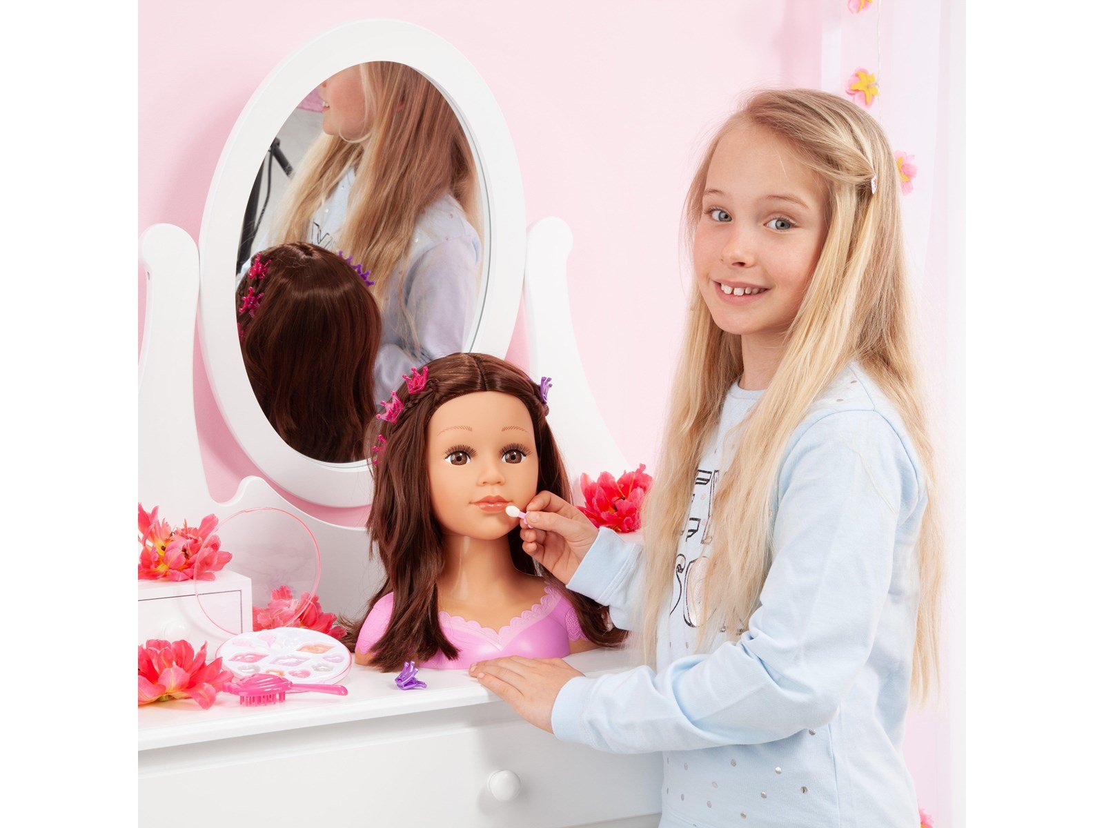 Bayer Design Charlene Super Model with Makeup - Styling Head 27 cm