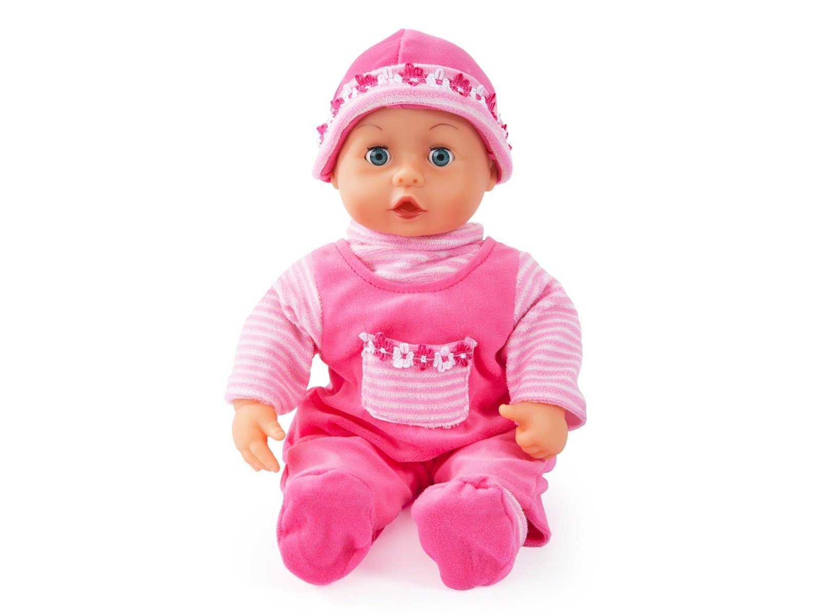 Bayer Design First Words Baby Pink 38 cm