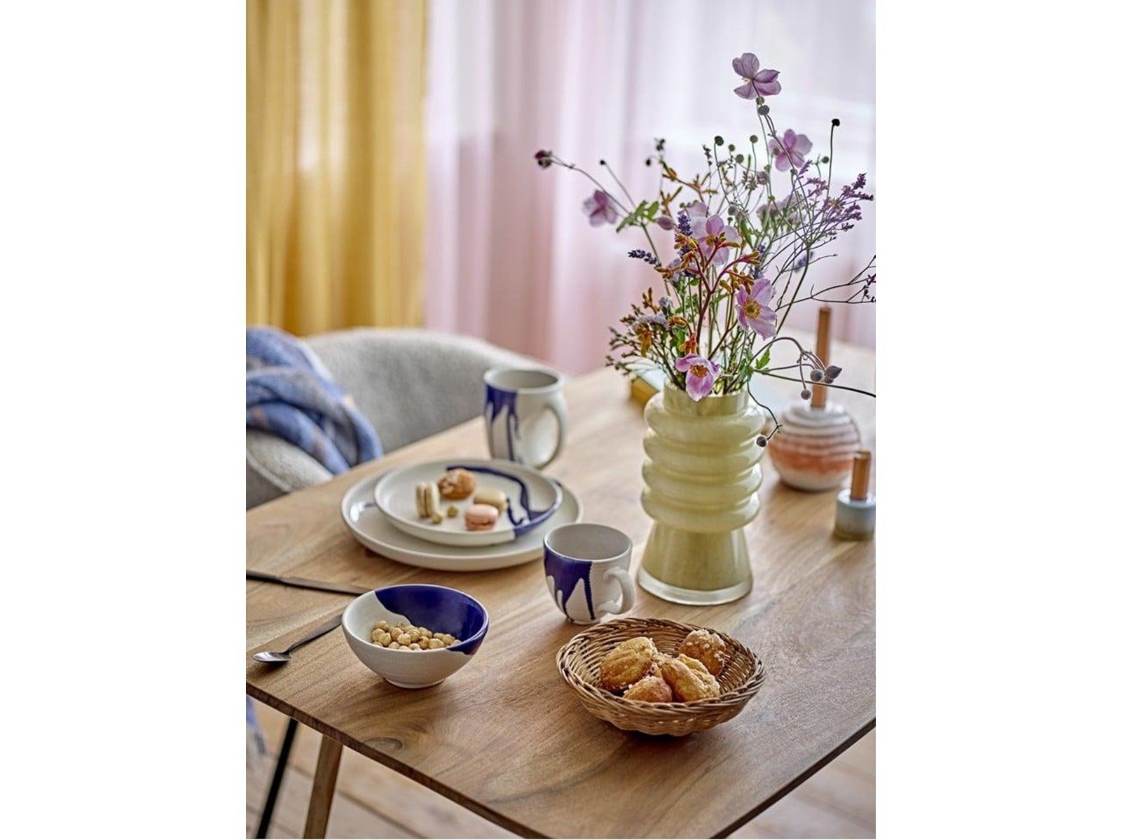 Bloomingville - Okayama Cup - Blue - Stoneware