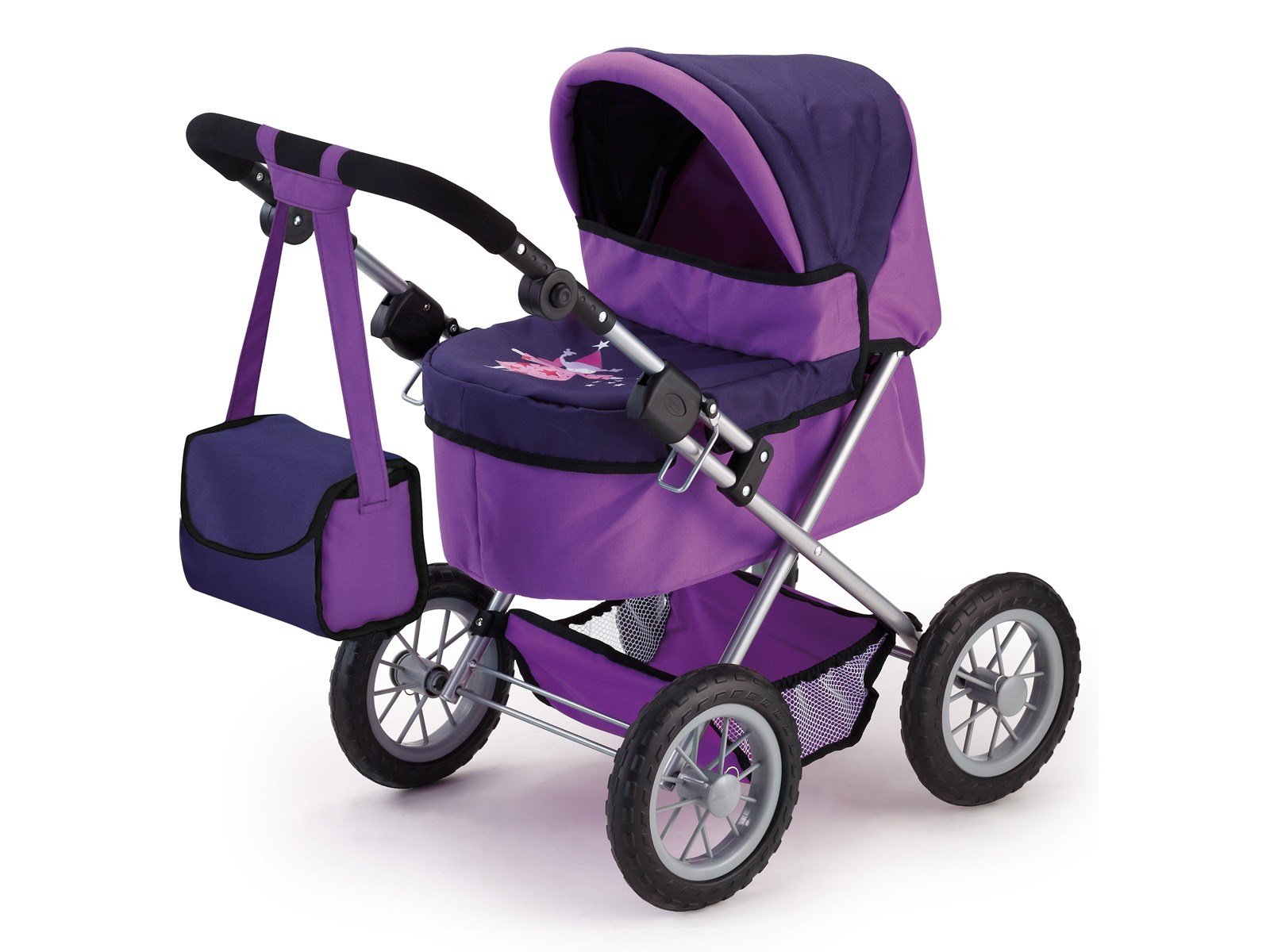 Bayer Design Doll's Pram Trendy - Purple