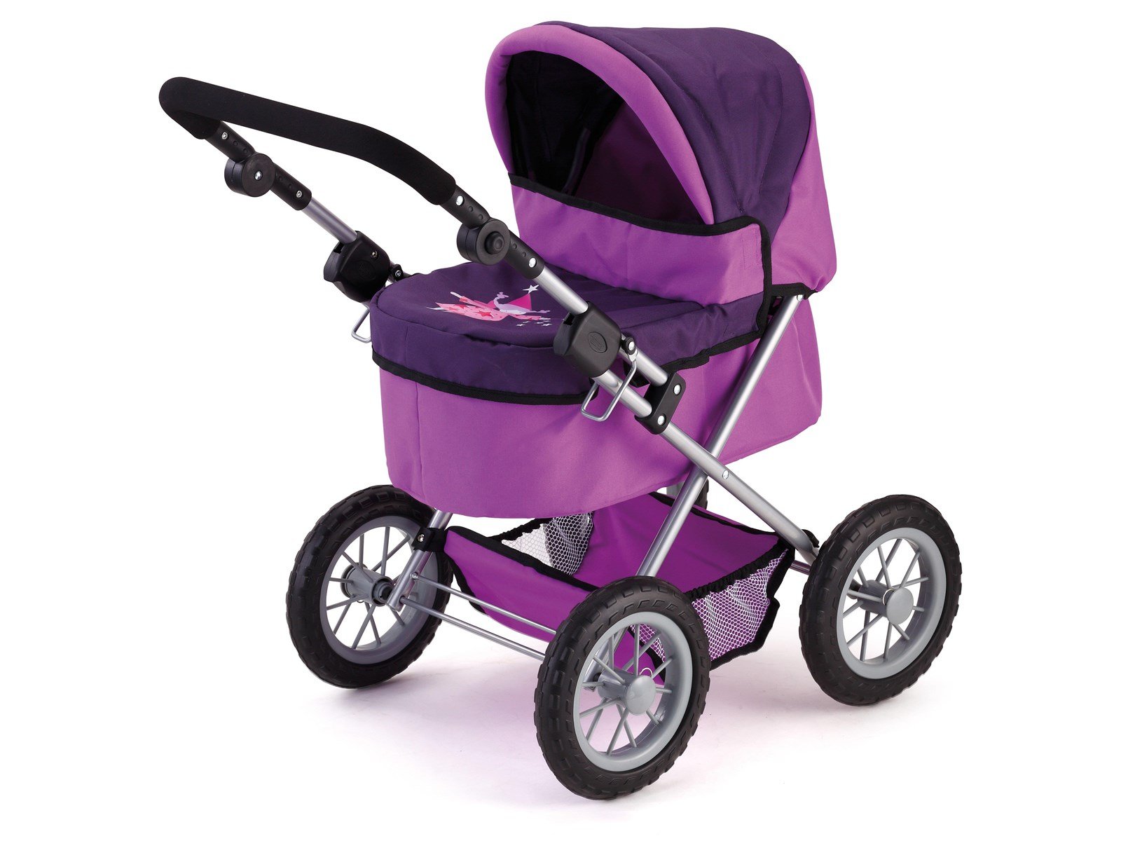 Bayer Design Doll's Pram Trendy - Purple