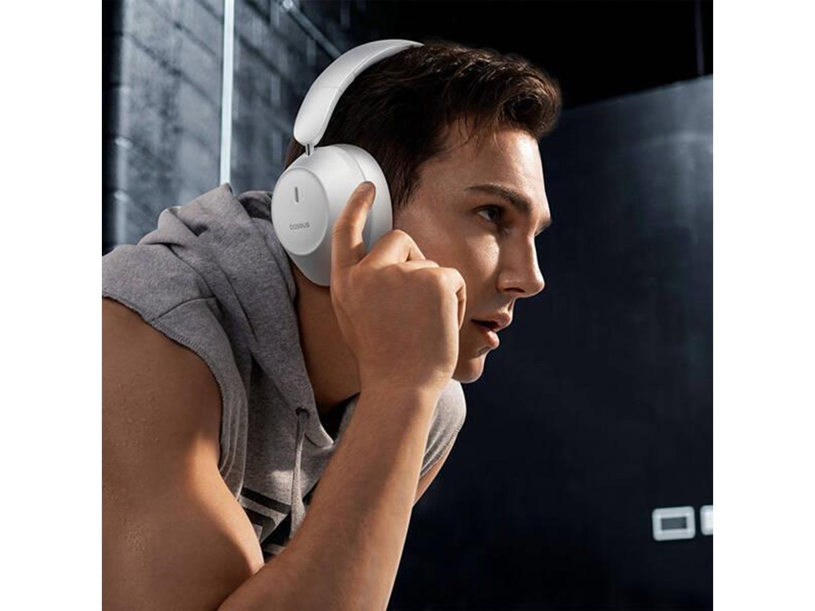 Baseus Boss 30 Max Wireless Headphones (white)