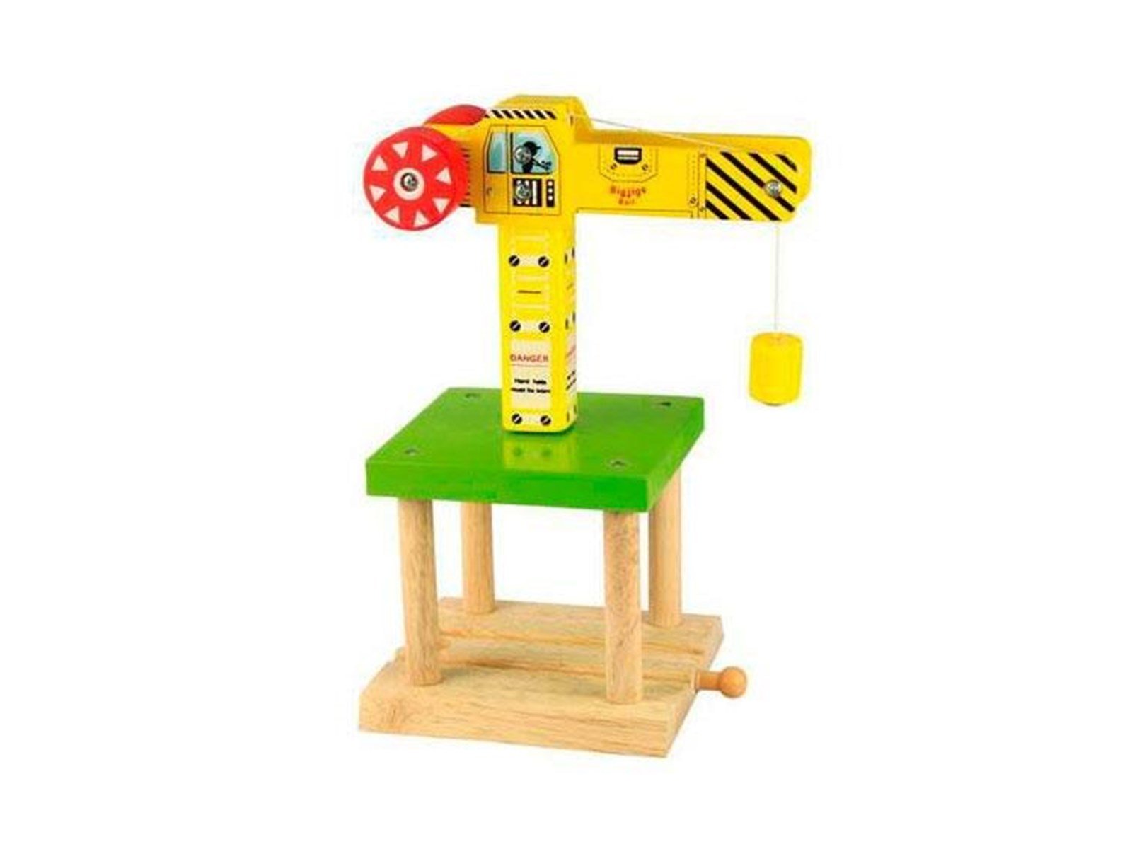 Bigjigs Wooden Rails - Crane