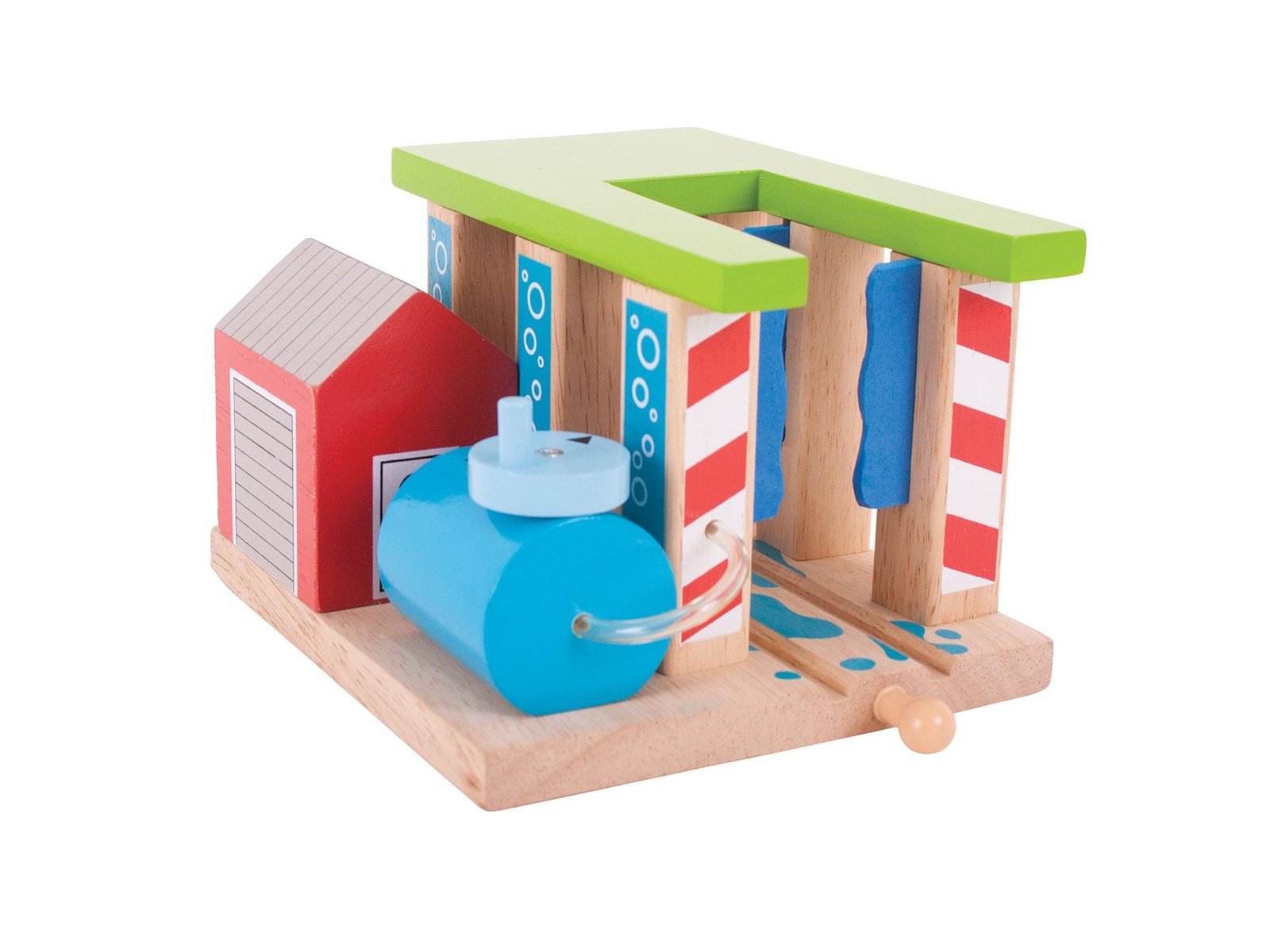 Bigjigs Wooden Rails - Car Wash for Trains