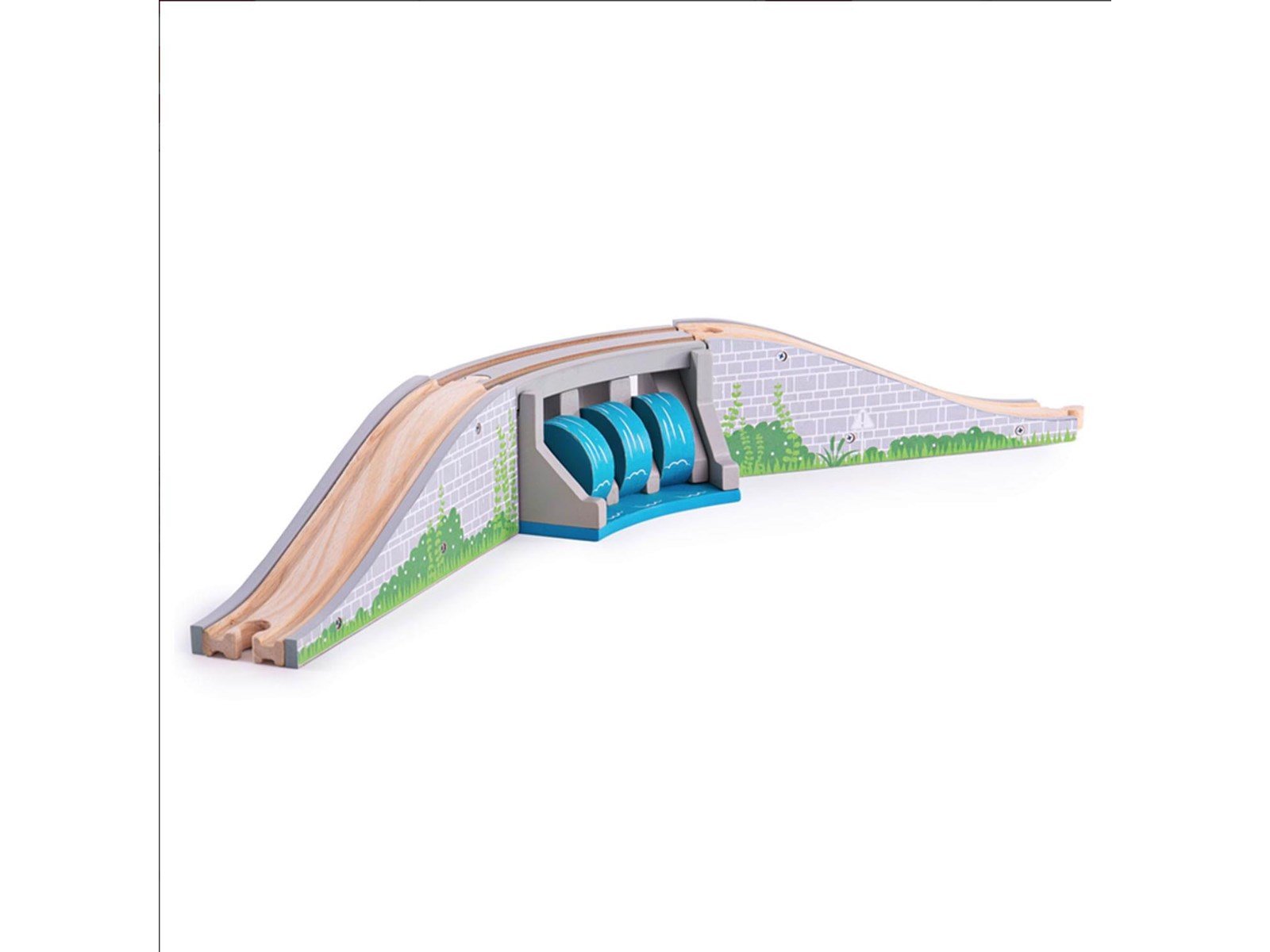 Bigjigs Wooden Rails - Bridge with Waterfall