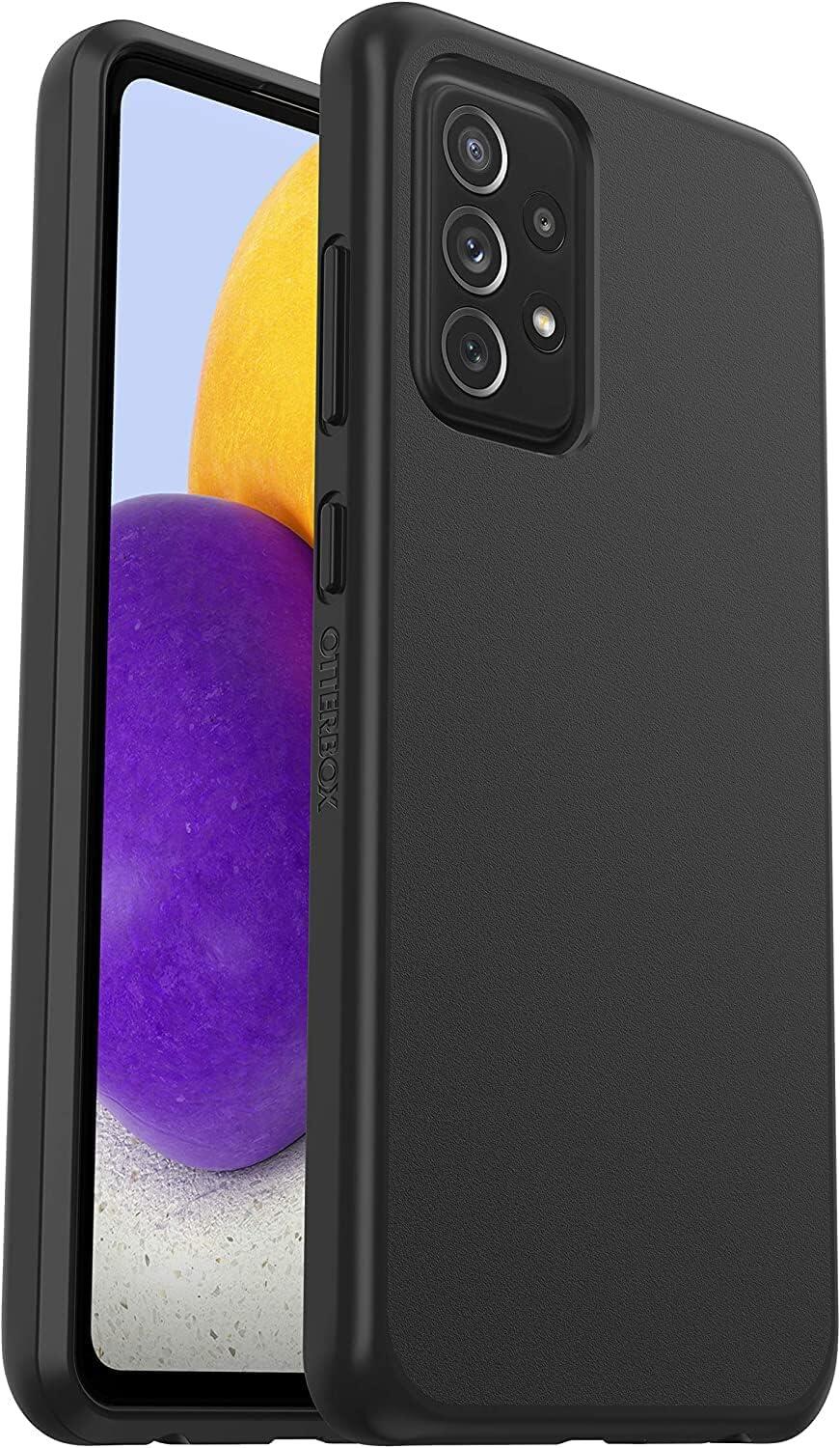OtterBox React Series Schutzhülle für Samsung Galaxy A72 (Schwarz)