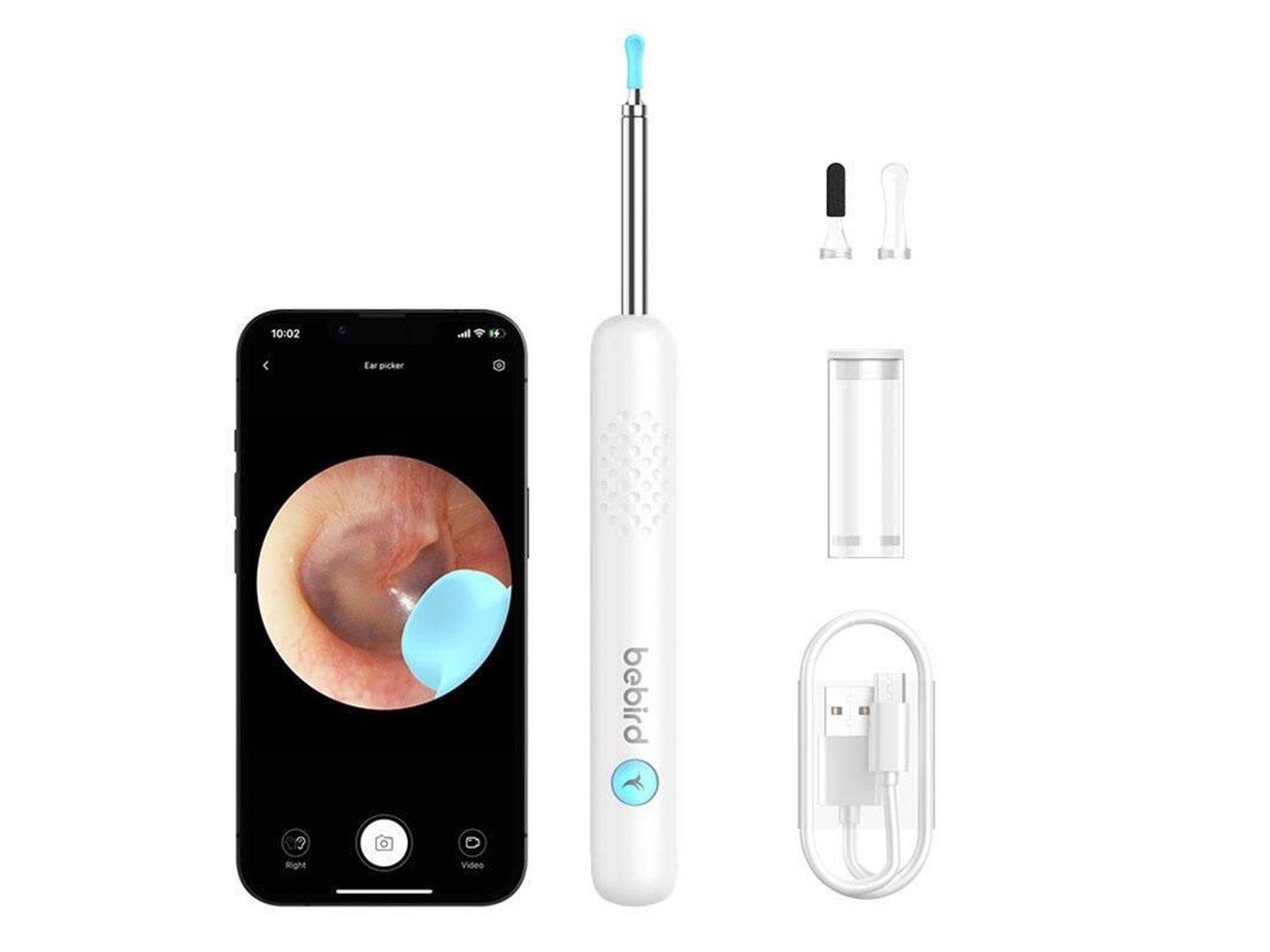 Bebird Smart Visual Ear-Clean Rod R1 white