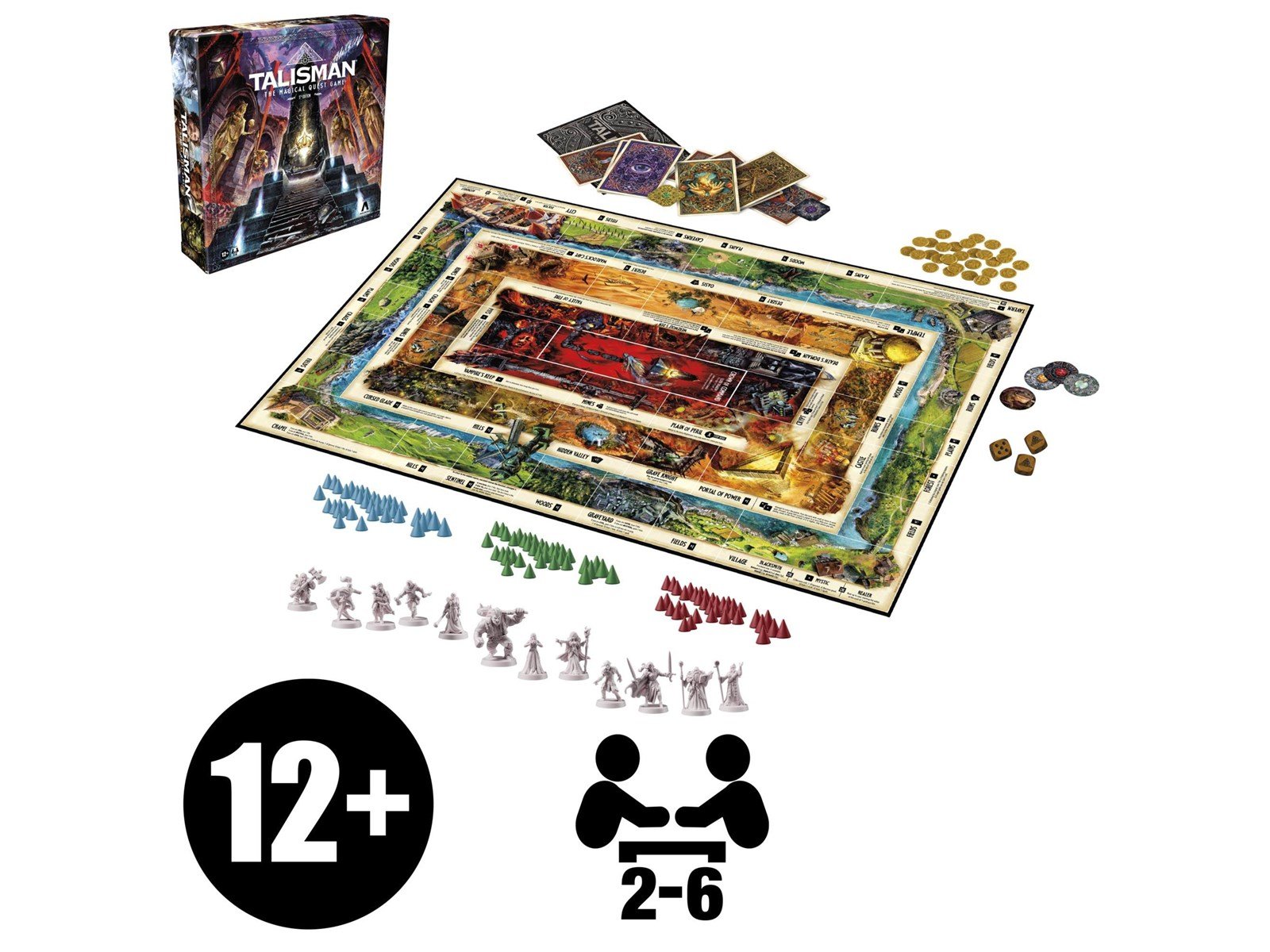 Avalon Hill Talisman: The Magical Quest Board Game 5th Edition (English)