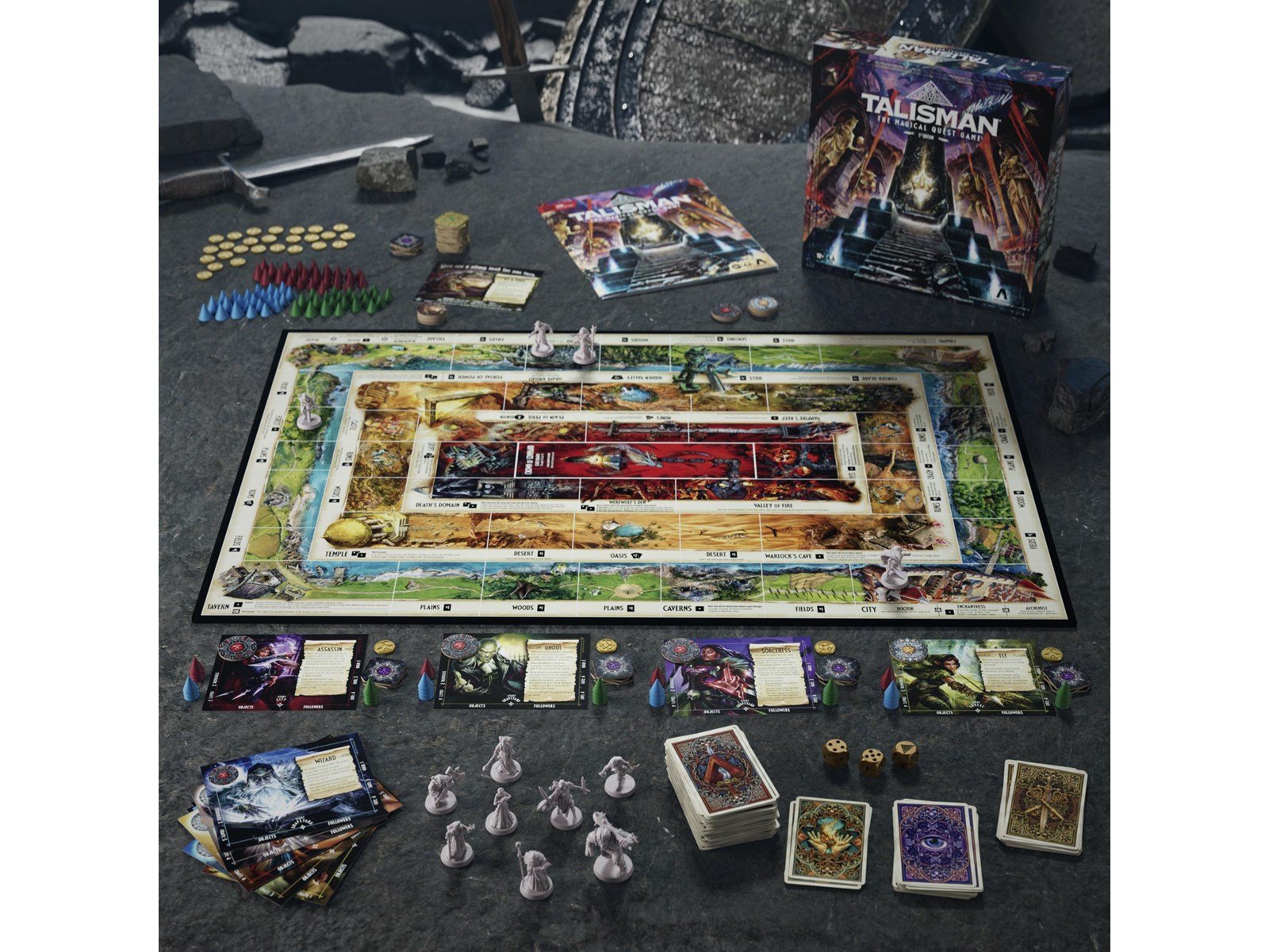 Avalon Hill Talisman: The Magical Quest Board Game 5th Edition (English)