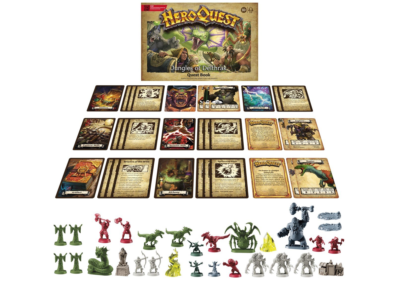 Avalon Hill HeroQuest Jungles of Delthrak Quest Pack - Requires HeroQuest Game System to Play (English)