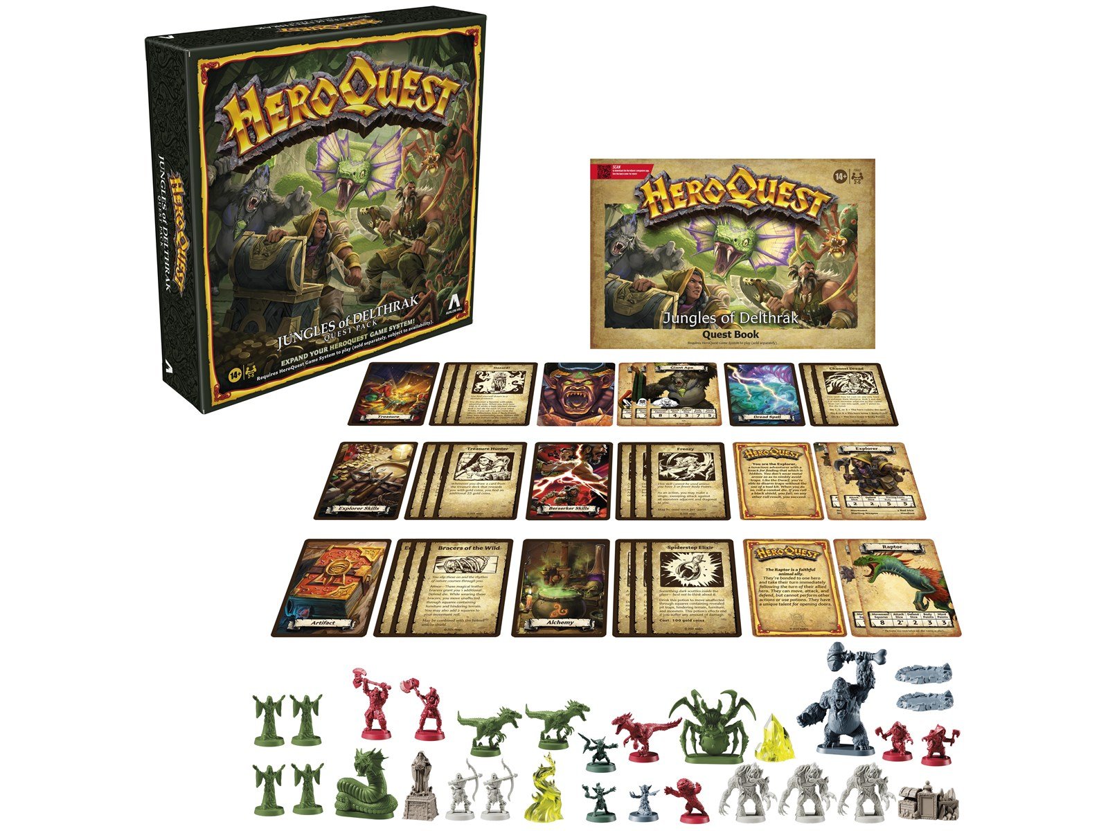 Avalon Hill HeroQuest Jungles of Delthrak Quest Pack - Requires HeroQuest Game System to Play (English)