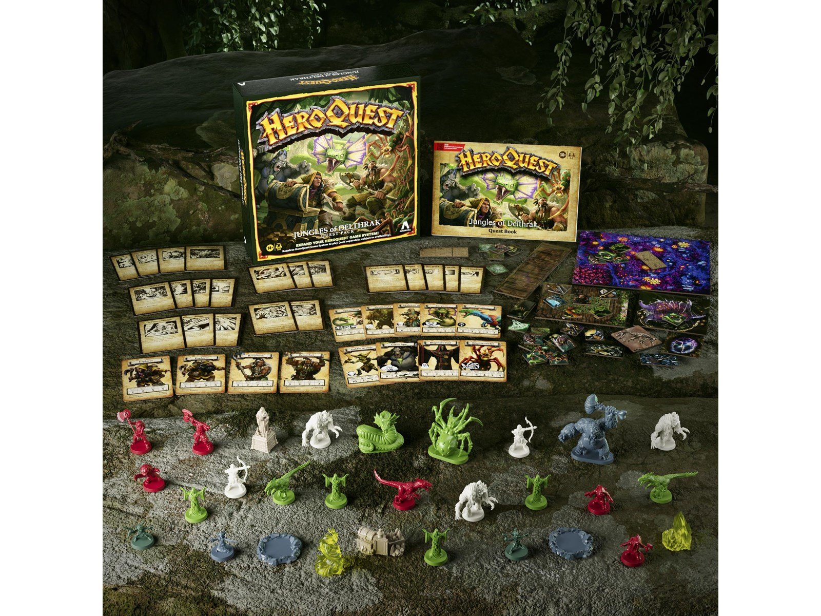 Avalon Hill HeroQuest Jungles of Delthrak Quest Pack - Requires HeroQuest Game System to Play (English)