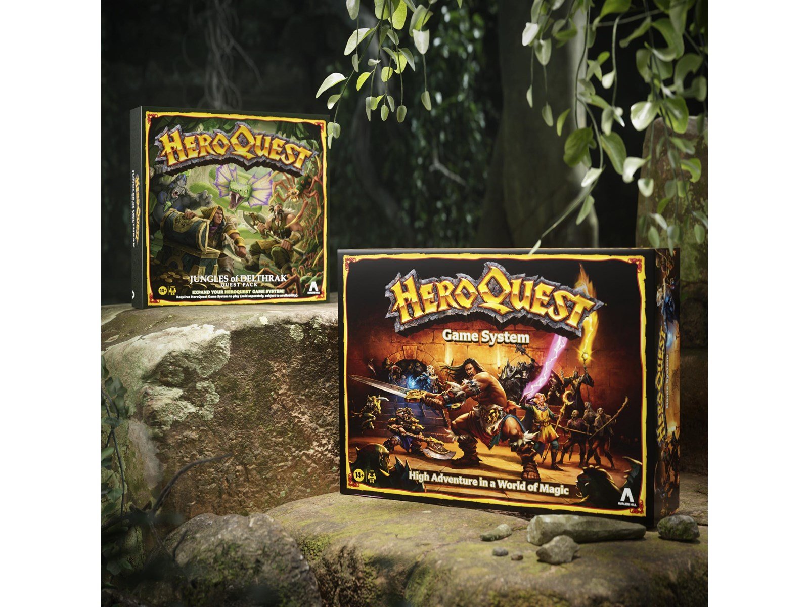 Avalon Hill HeroQuest Jungles of Delthrak Quest Pack - Requires HeroQuest Game System to Play (English)