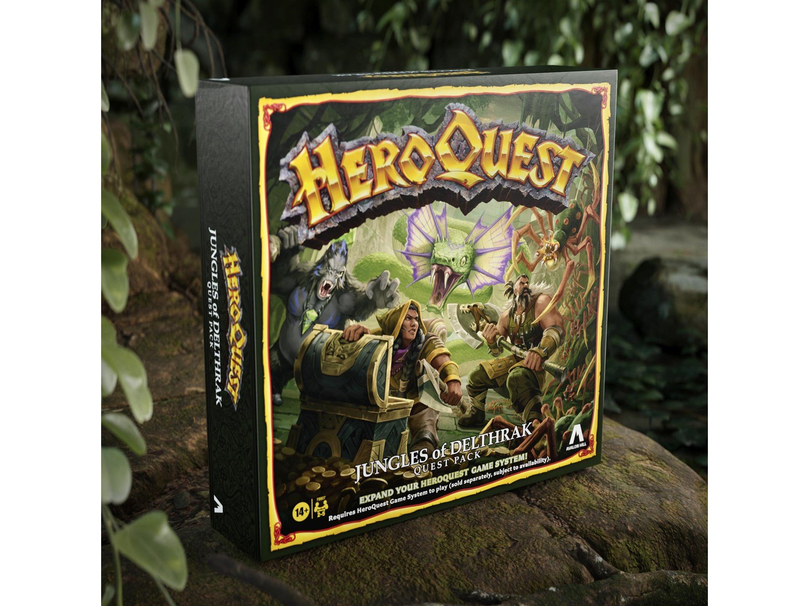 Avalon Hill HeroQuest Jungles of Delthrak Quest Pack - Requires HeroQuest Game System to Play (English)