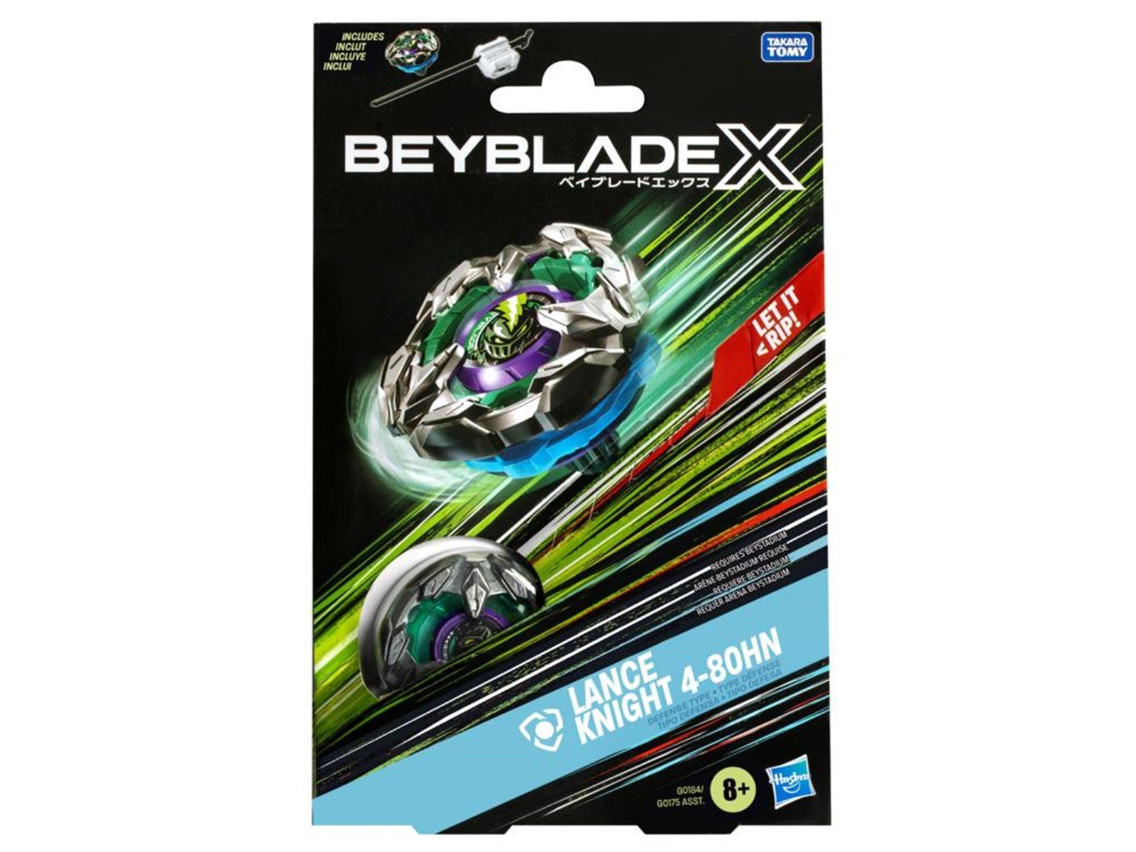 Beyblade X Lance Knight 4-80HN Starter Pack Set